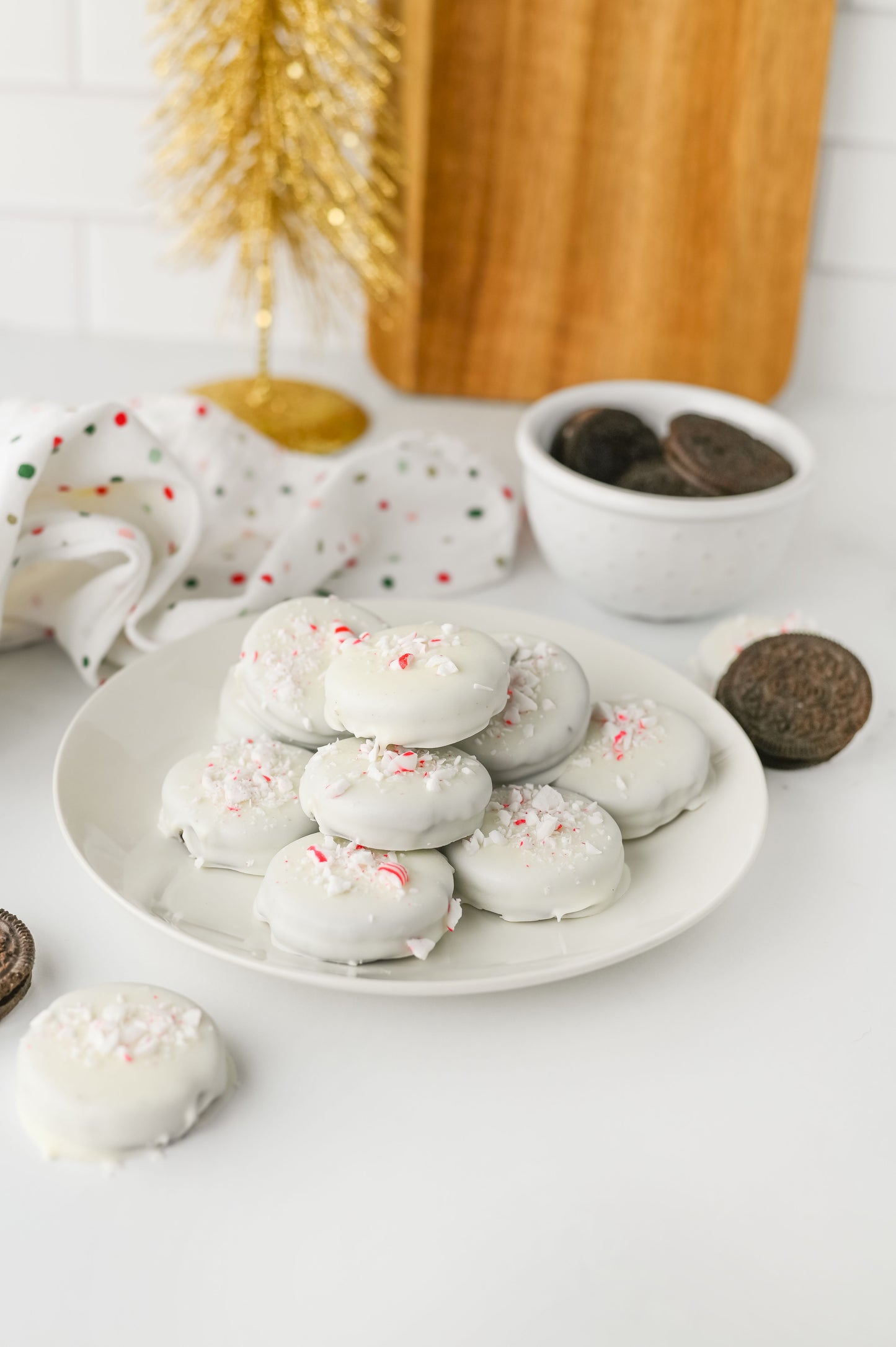Peppermint Crunch/Bark Oreos Set #2