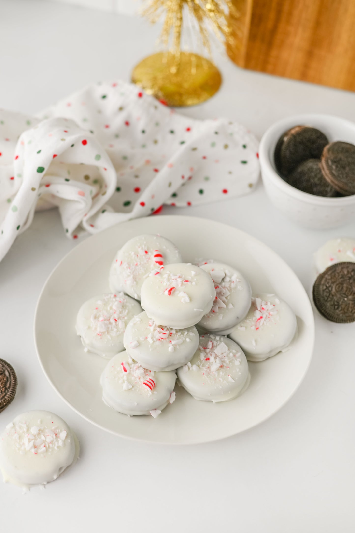 Peppermint Crunch/Bark Oreos Set #2