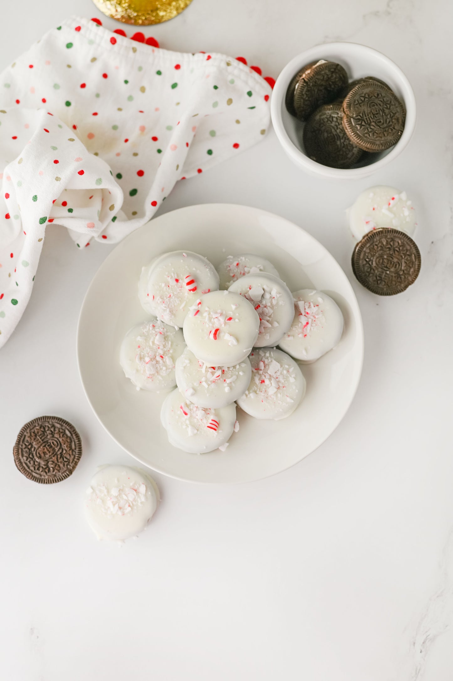 Peppermint Crunch/Bark Oreos Set #2