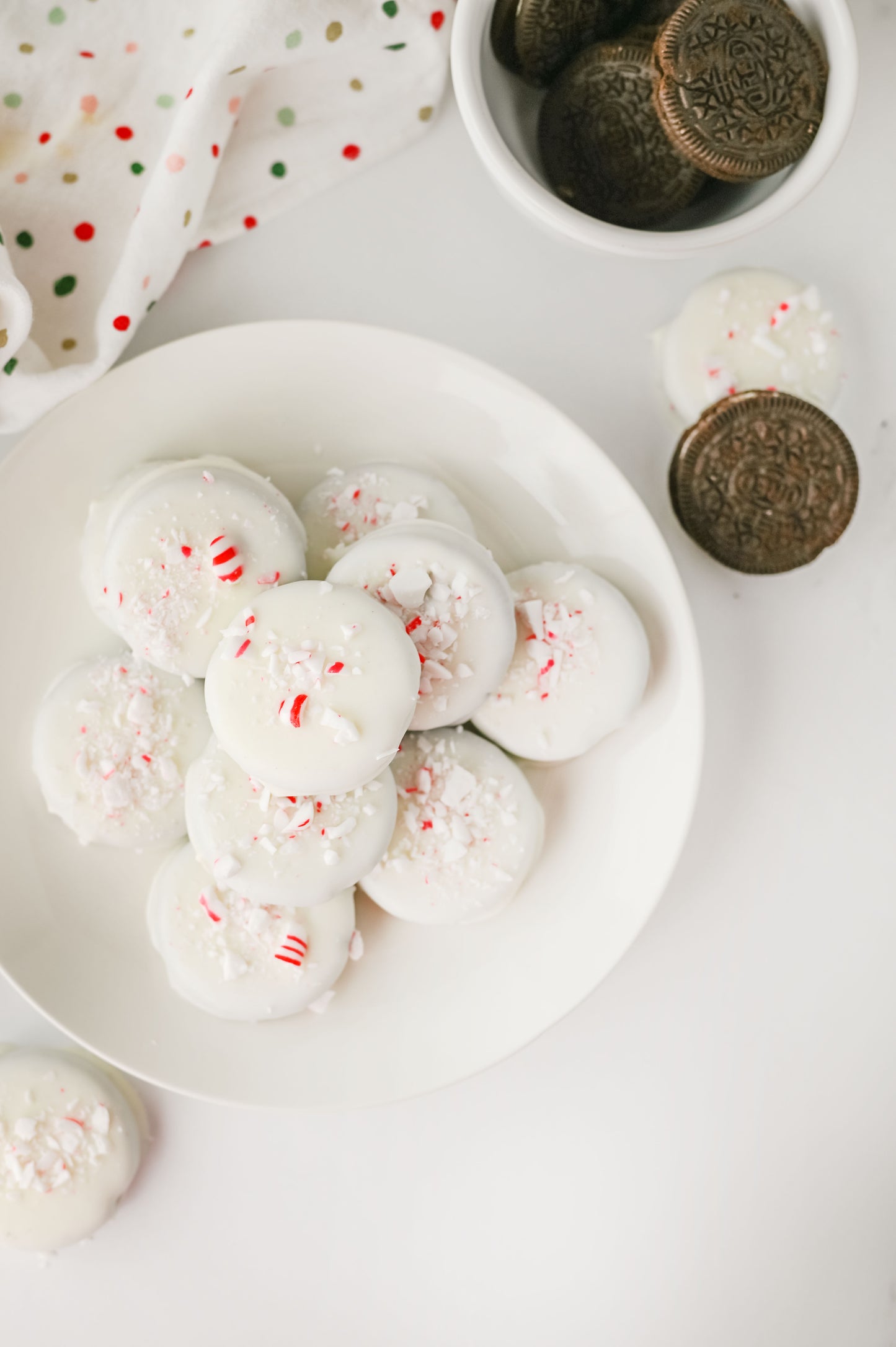 Peppermint Crunch/Bark Oreos Set #2