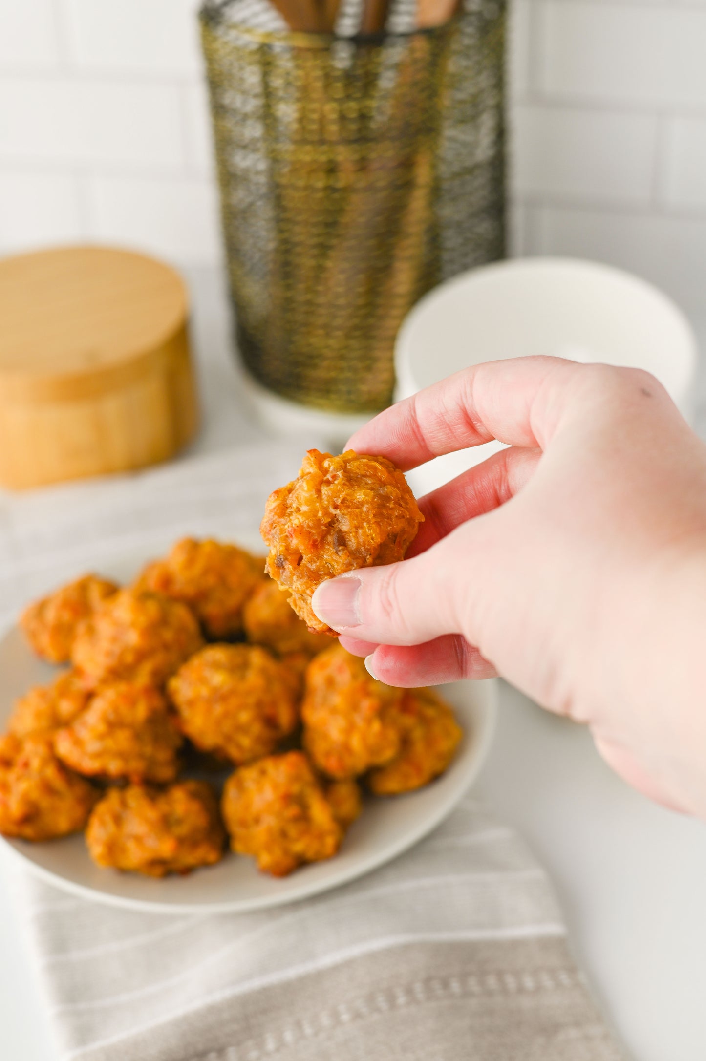 Rotel Sausage Balls Set #2