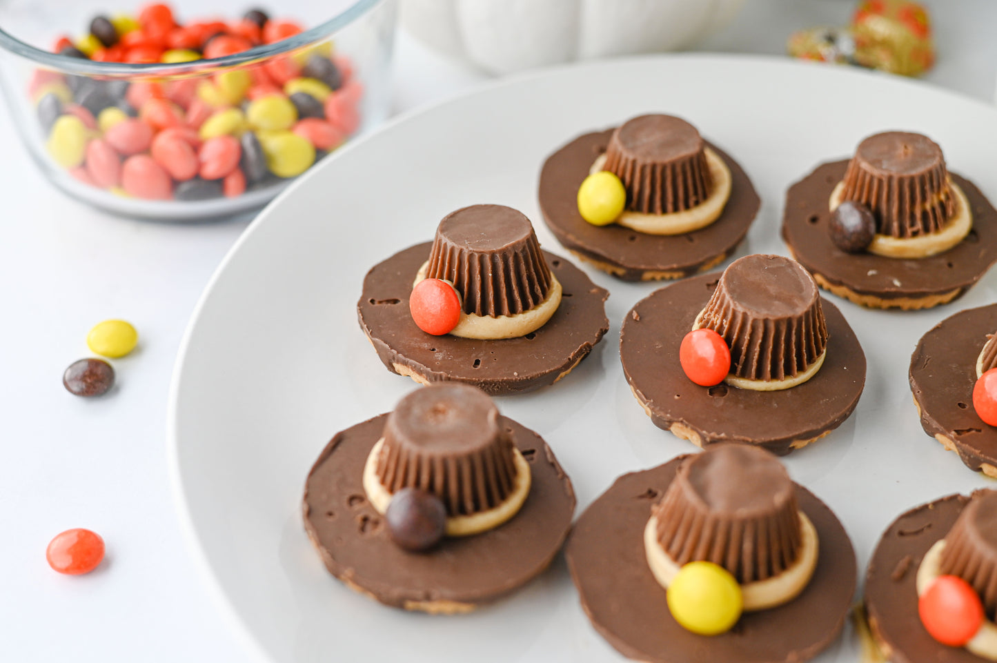 Pilgrim Hat Cookies Set #4