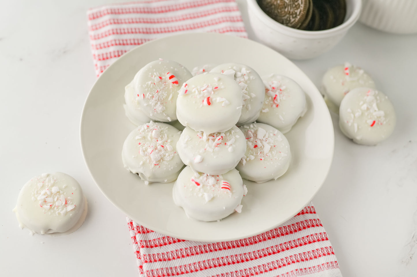 Peppermint Crunch/Bark Oreos Set #5