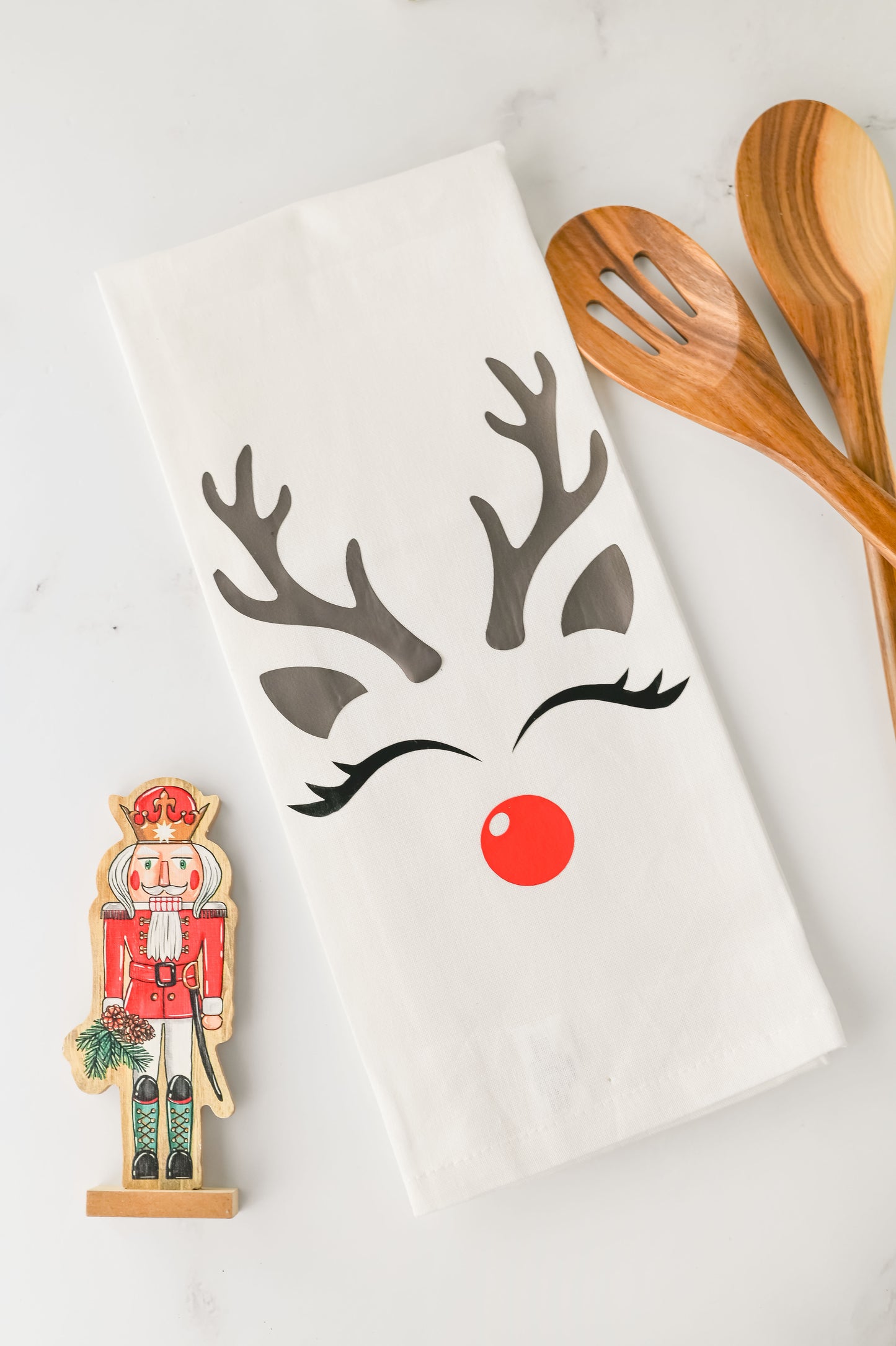 Reindeer Dish Towel SVG/Craft Set #5