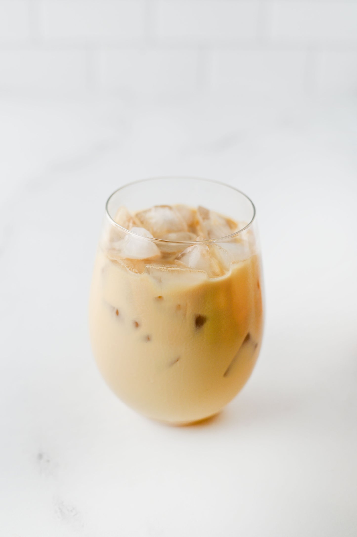 Iced Caramel Apple Cream Latte Set #2