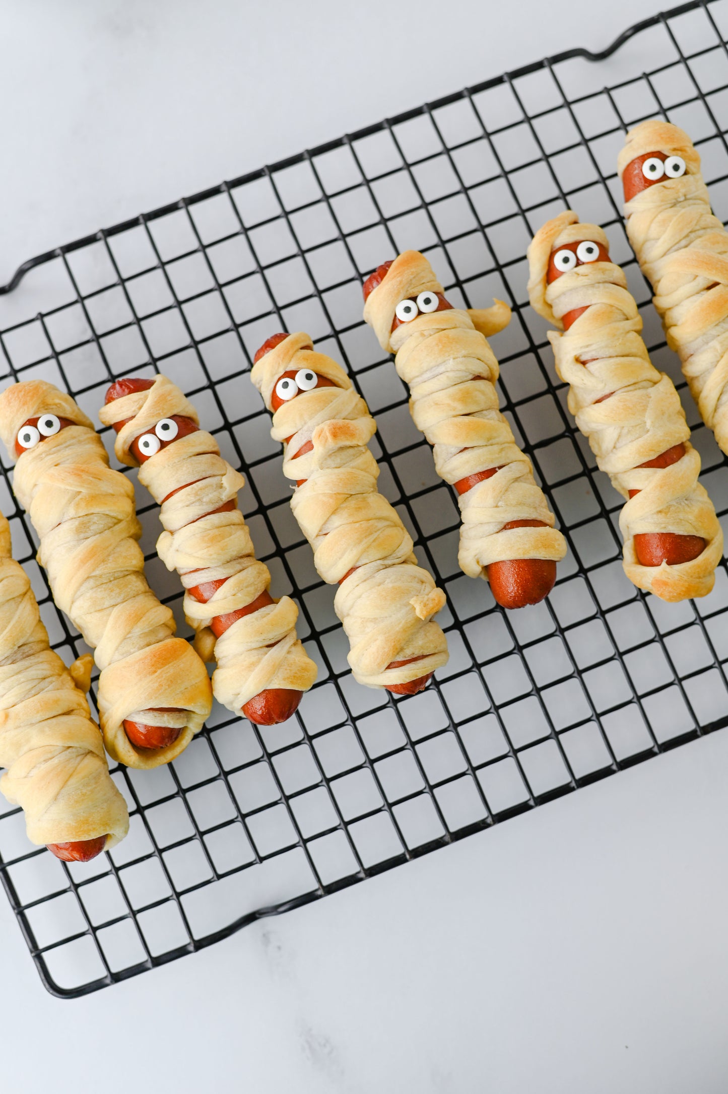 Mummy Hot Dogs Set #4