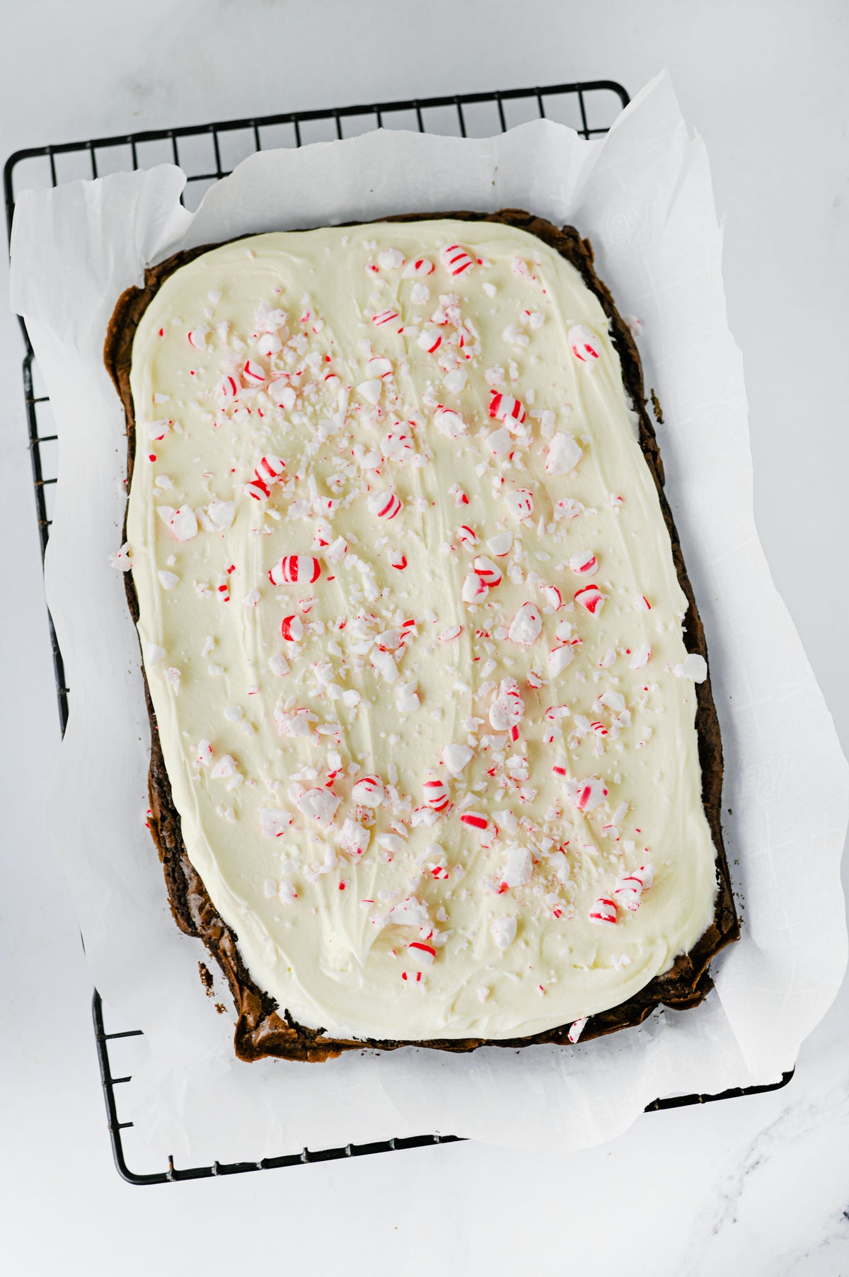 Peppermint Bark Brownies Set #5