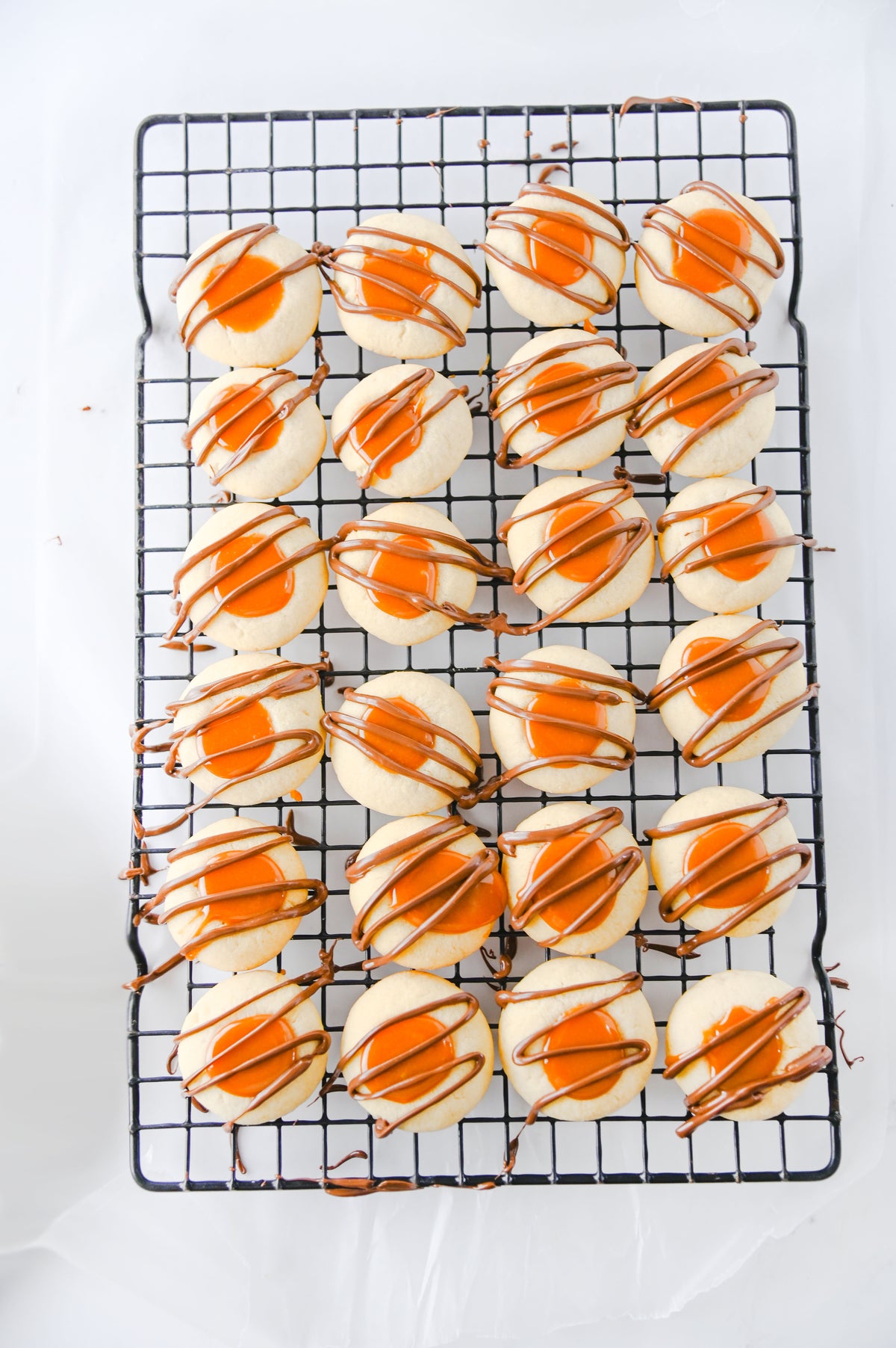 Twix Thumbprint Cookies Set #2