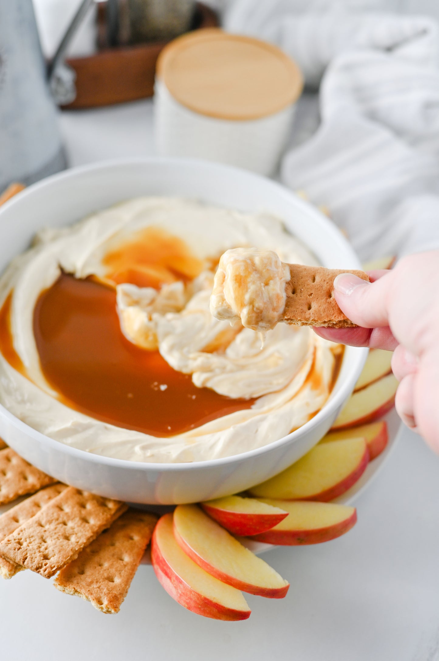 Caramel Apple Cheesecake Dip Set #1