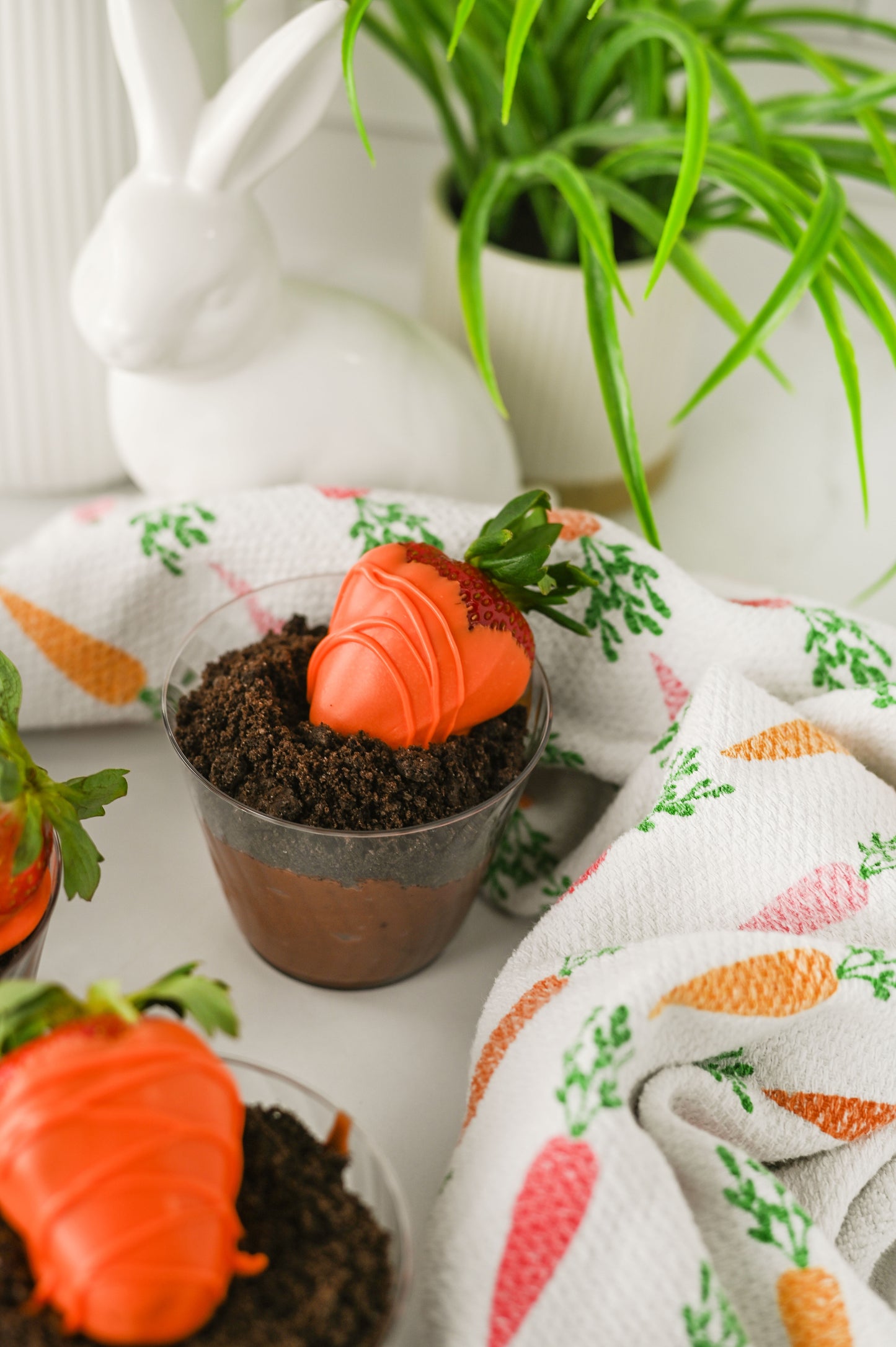 Easter "Carrot" Dirt Cups Set #1