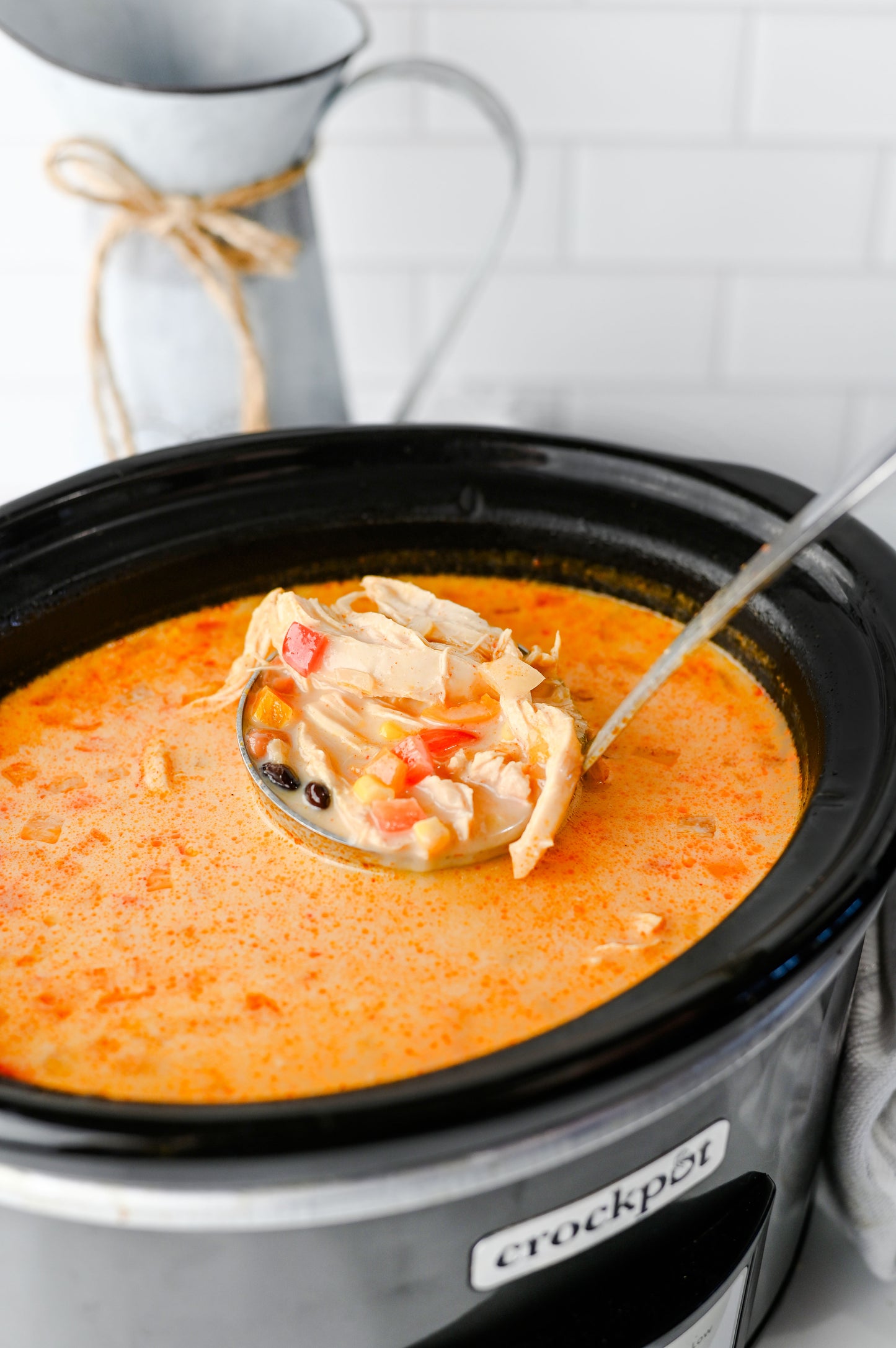 Slow Cooker Chicken Tortilla Soup Set #1