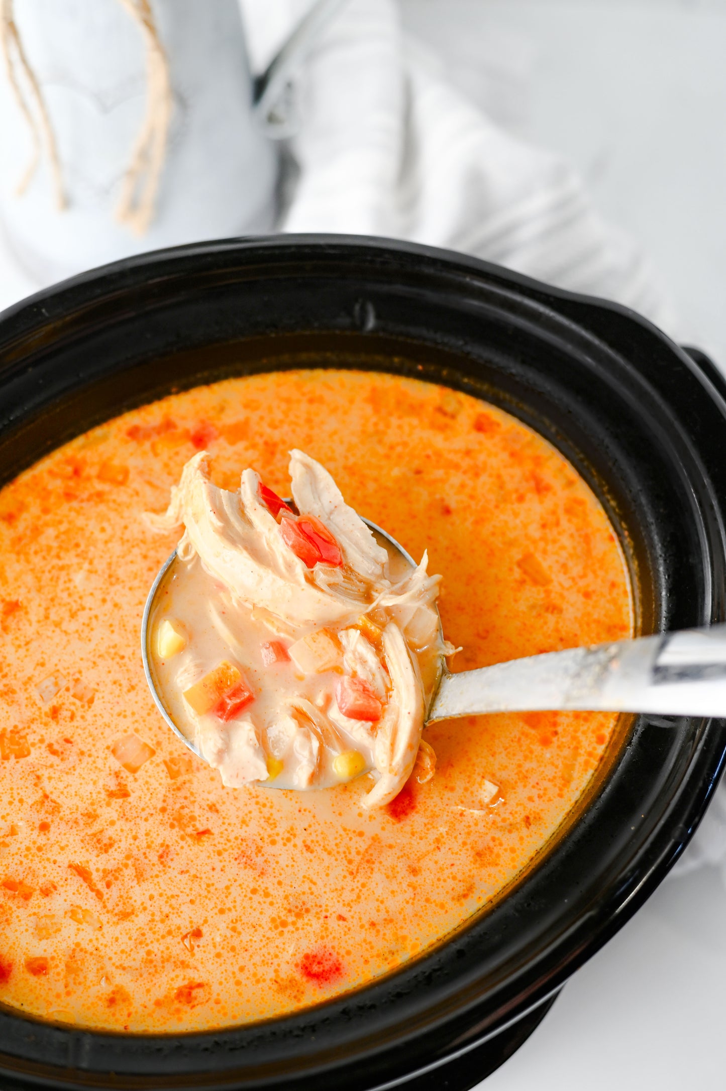 Slow Cooker Chicken Tortilla Soup Set #1