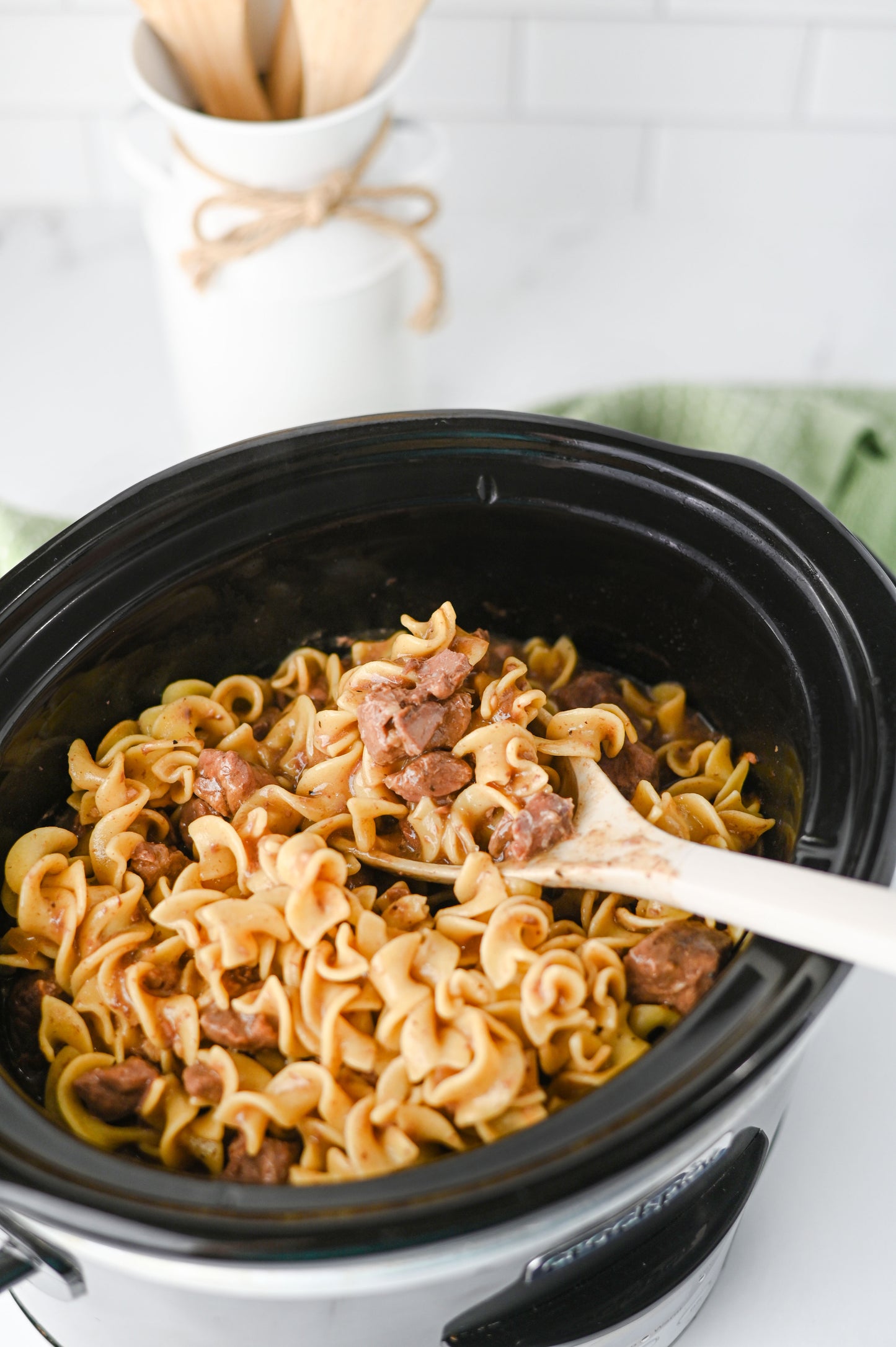 Crock Pot Beef and Noodles Set #1
