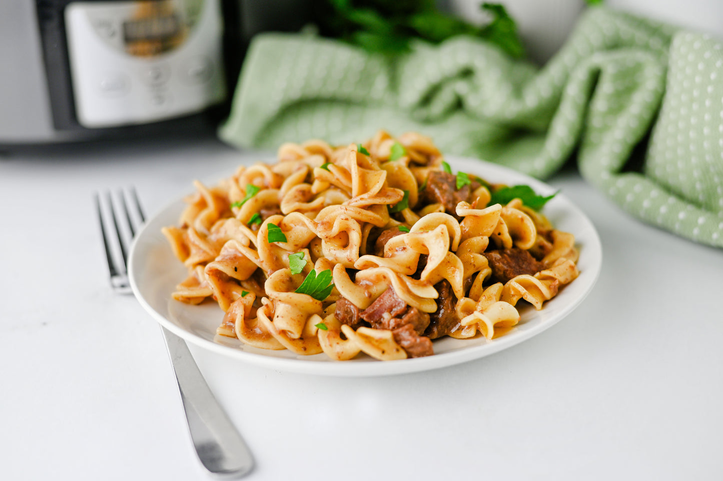 Crock Pot Beef and Noodles Set #1