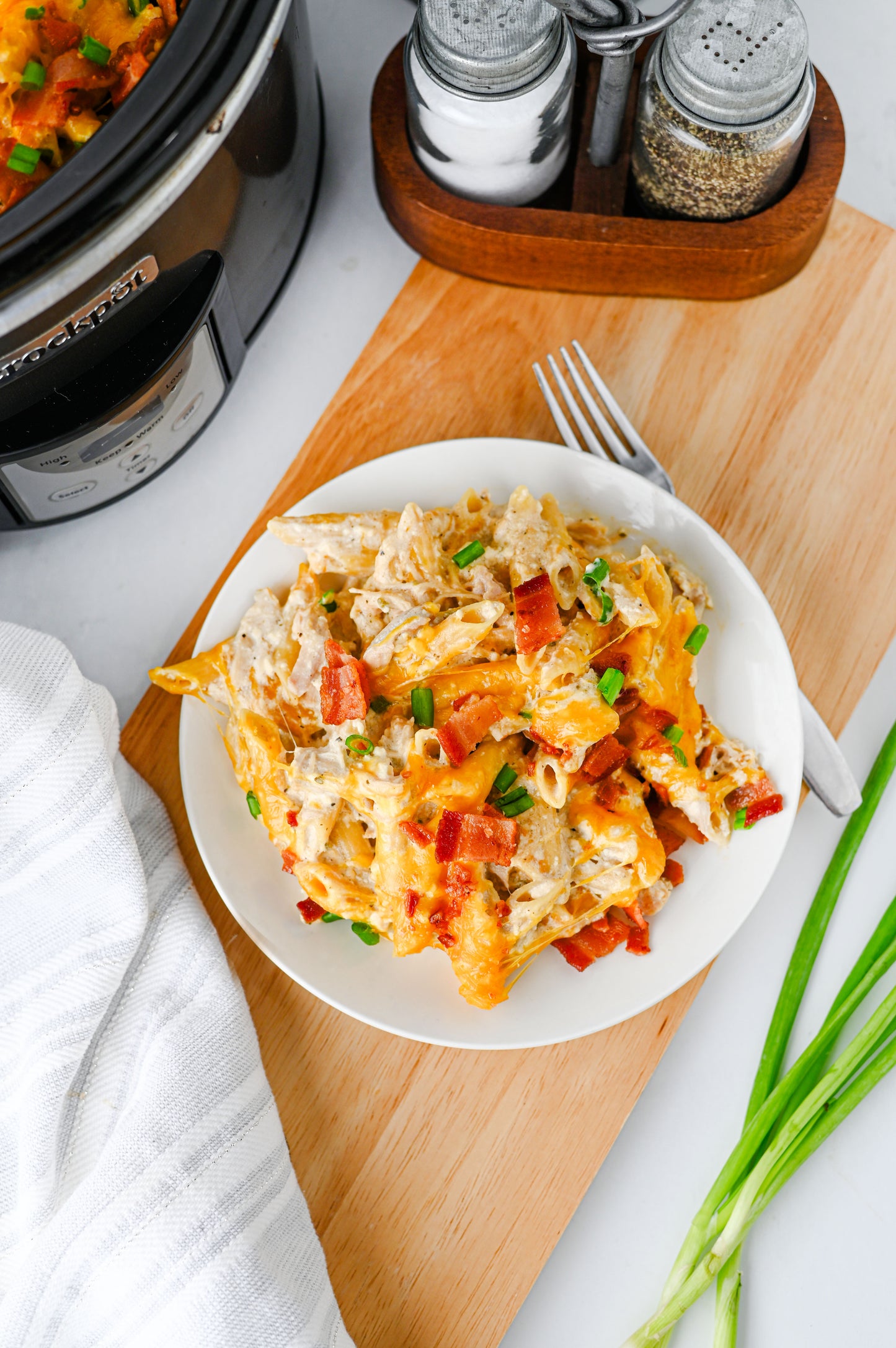 Crock Pot Crack Chicken Pasta Set #1