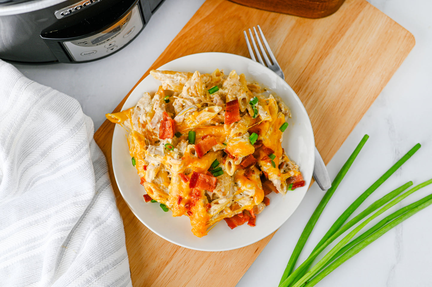 Crock Pot Crack Chicken Pasta Set #1