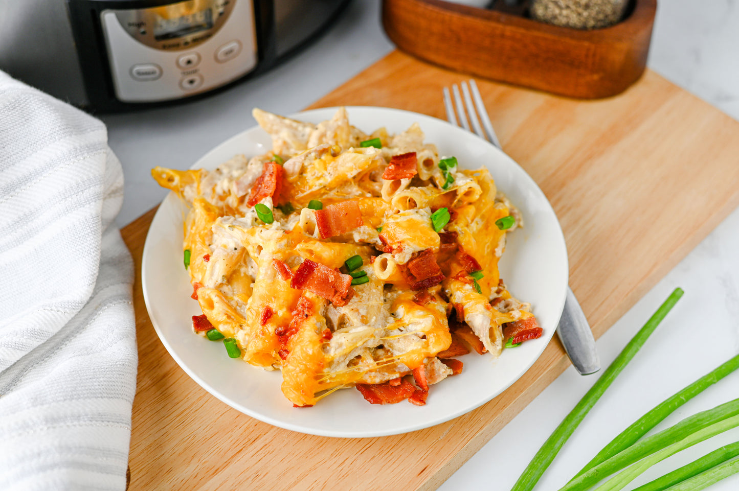 Crock Pot Crack Chicken Pasta Set #1