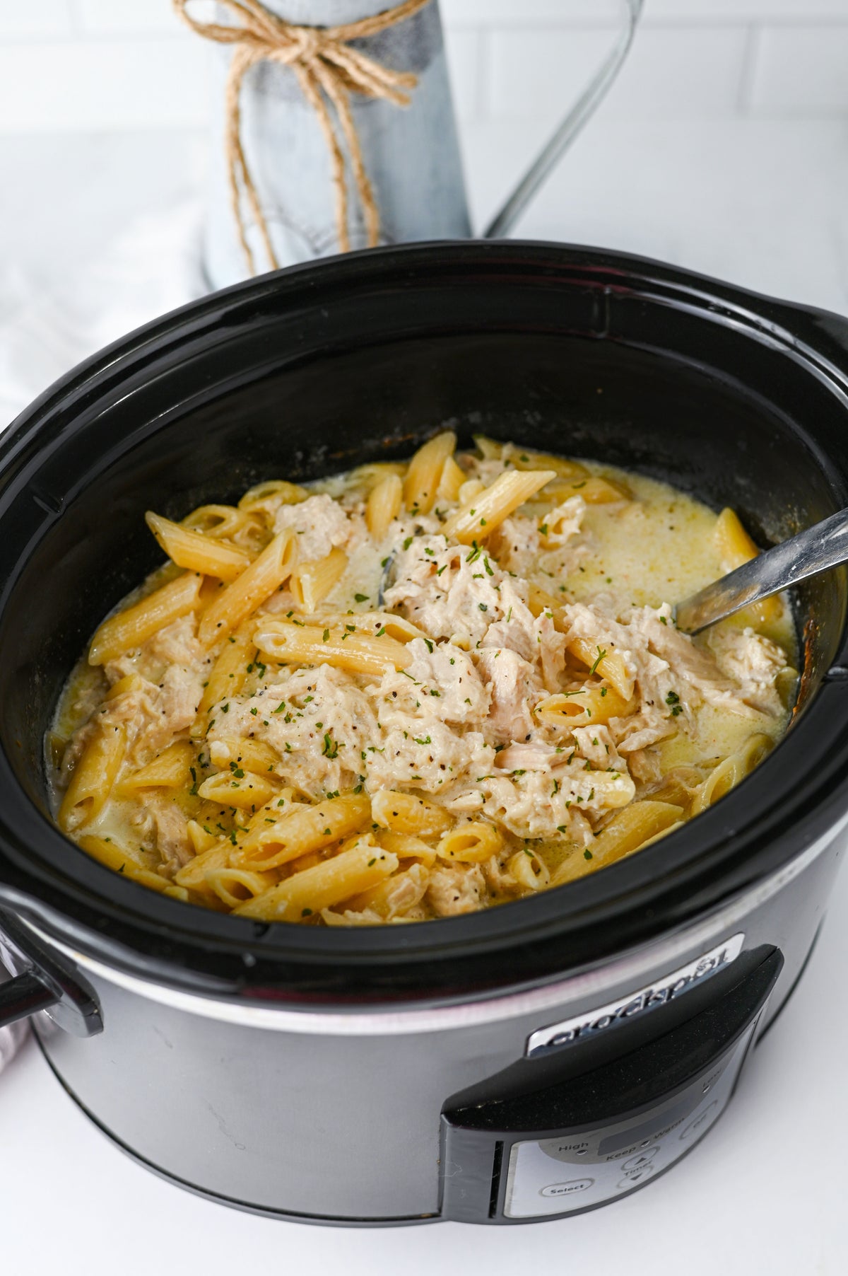Crock Pot Chicken Alfredo Set #1