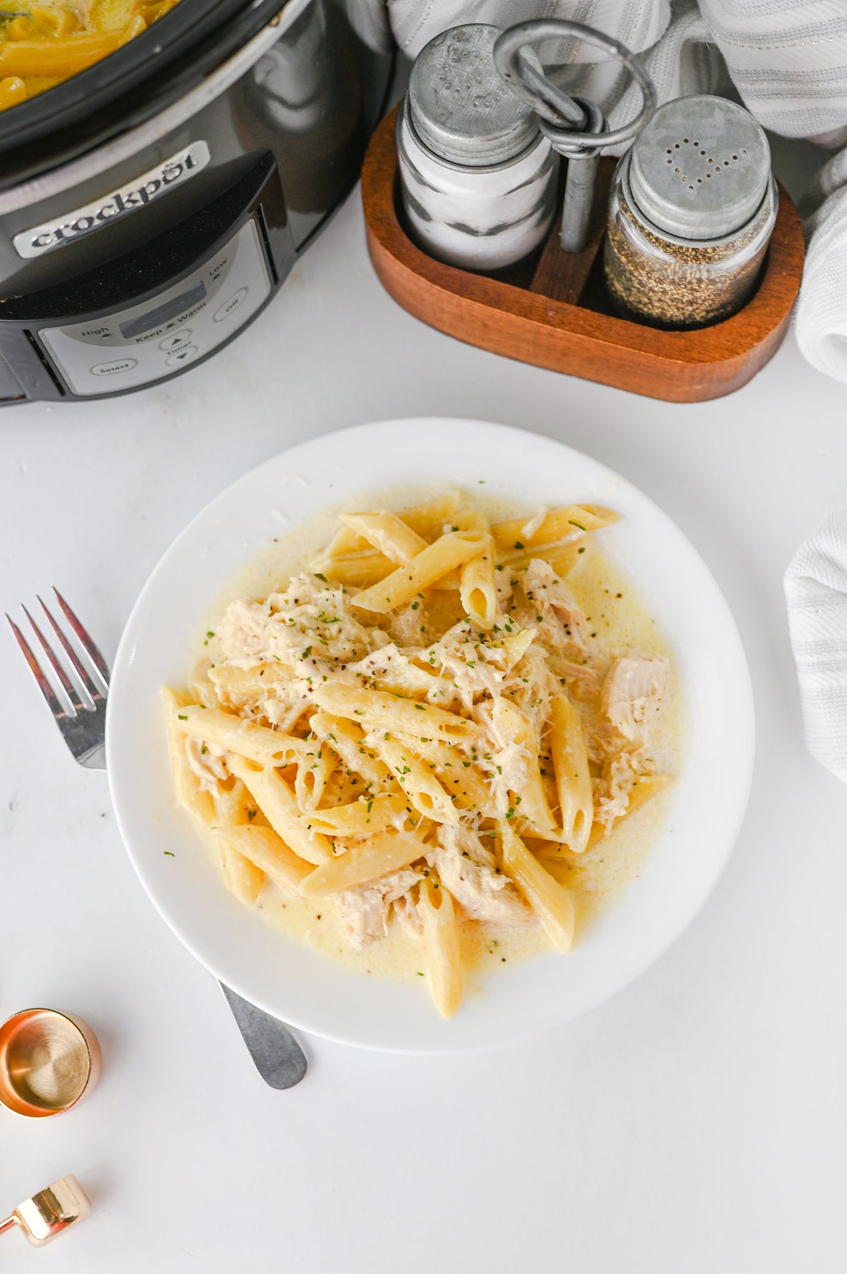 Crock Pot Chicken Alfredo Set #1