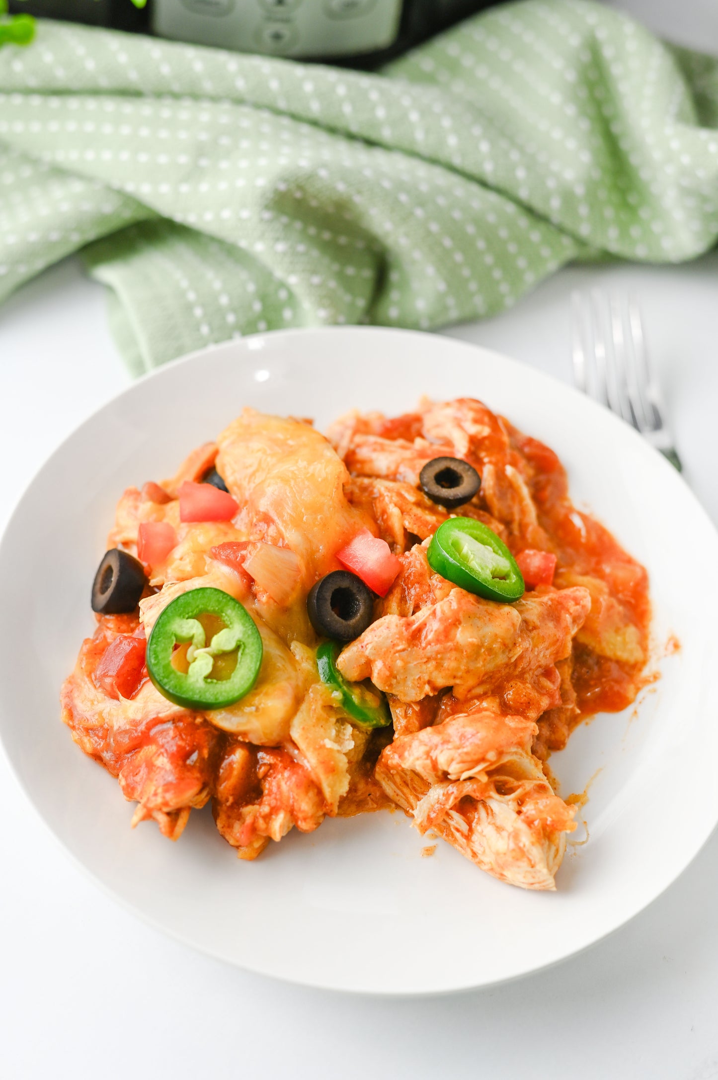 Crock Pot Enchiladas/Enchilada Casserole #1