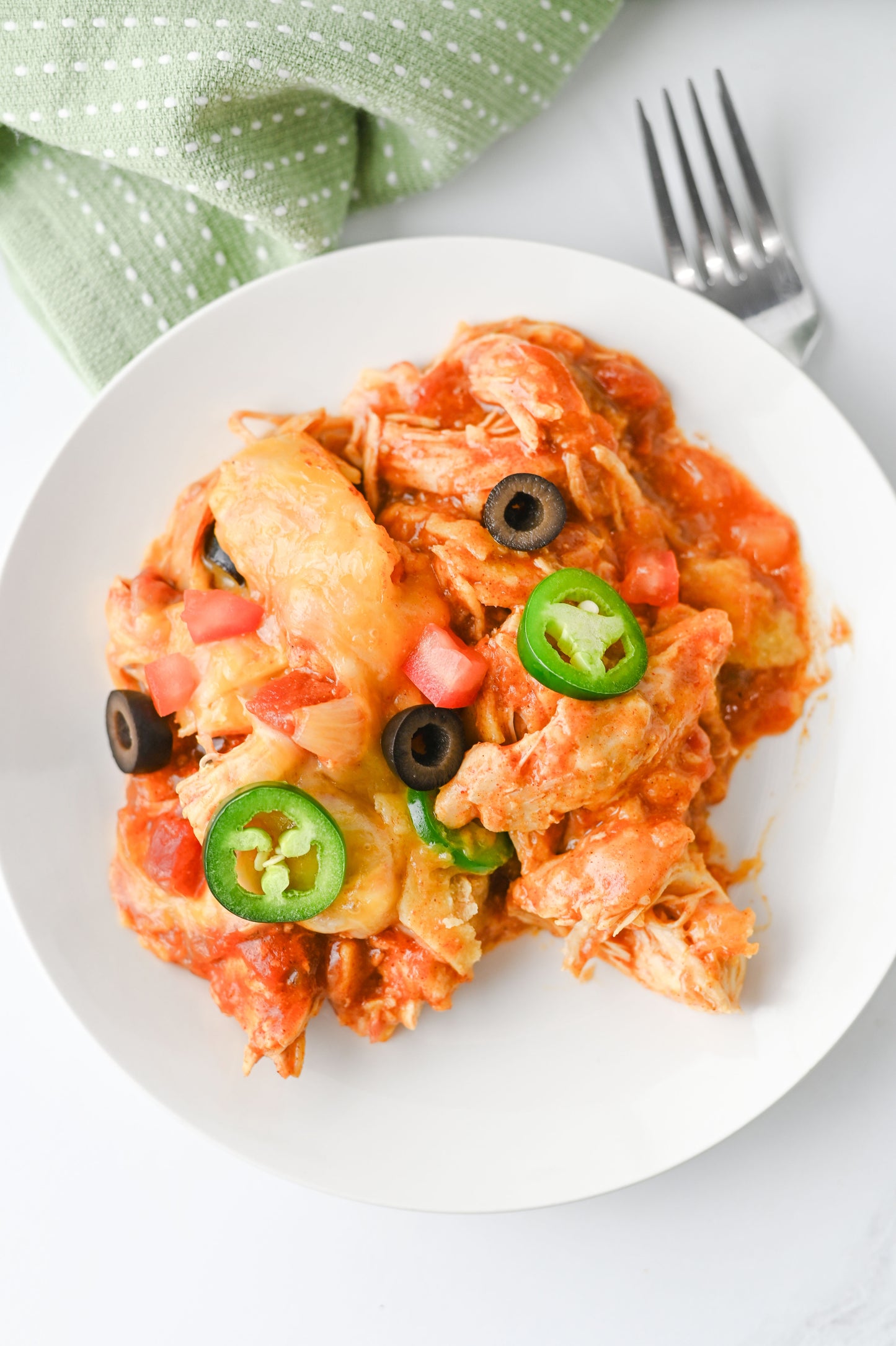 Crock Pot Enchiladas/Enchilada Casserole #1
