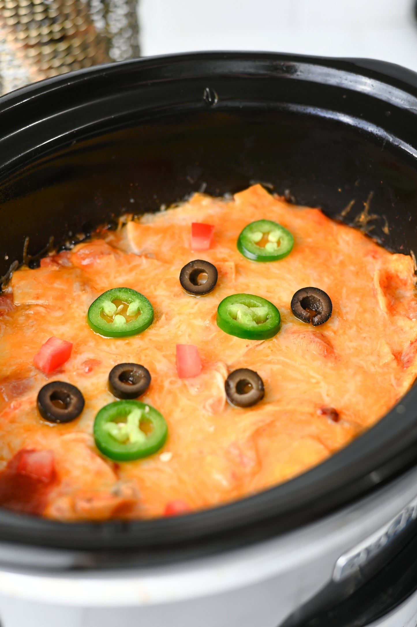 Crock Pot Enchiladas/Enchilada Casserole #1