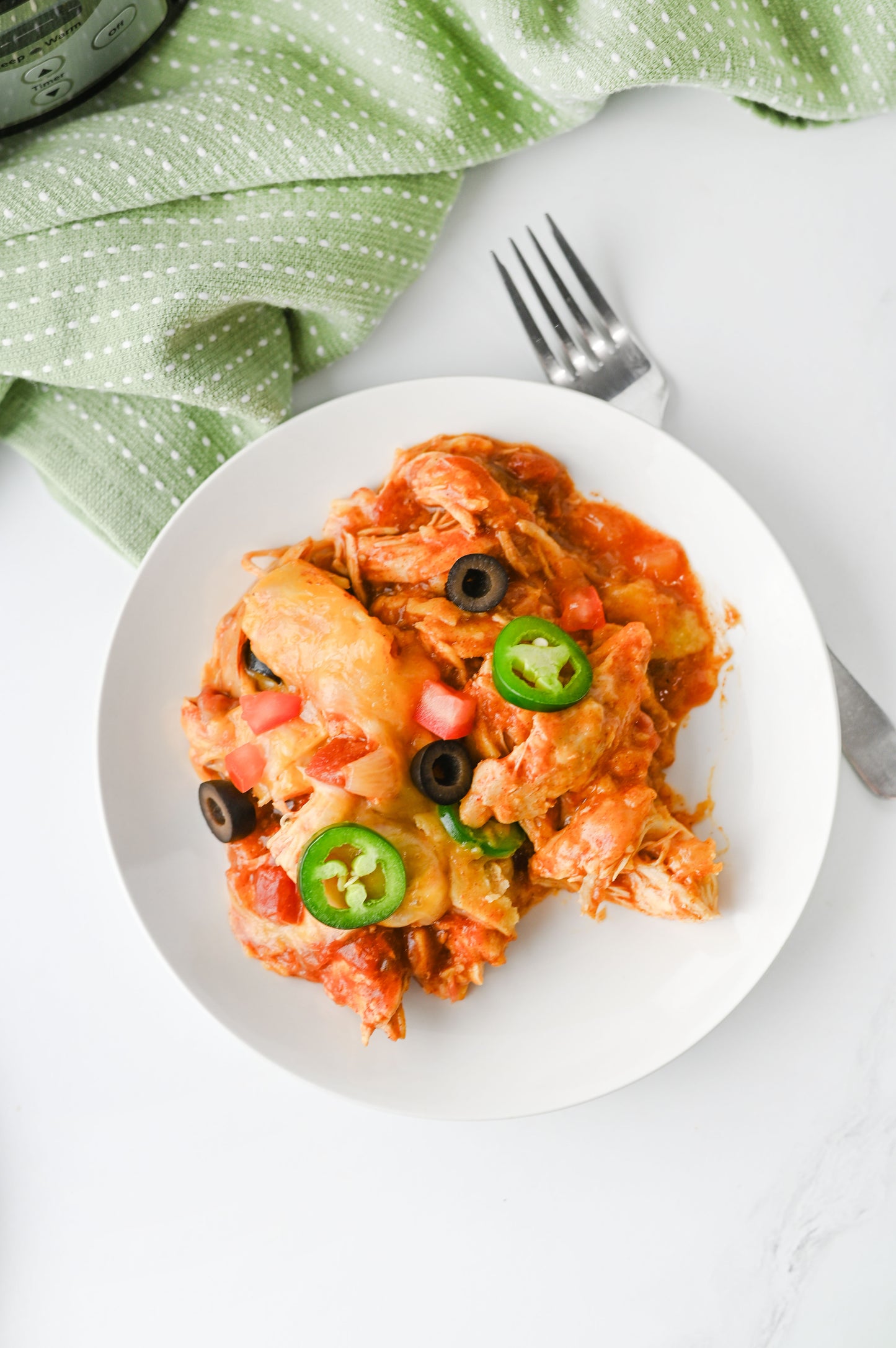 Crock Pot Enchiladas/Enchilada Casserole #1