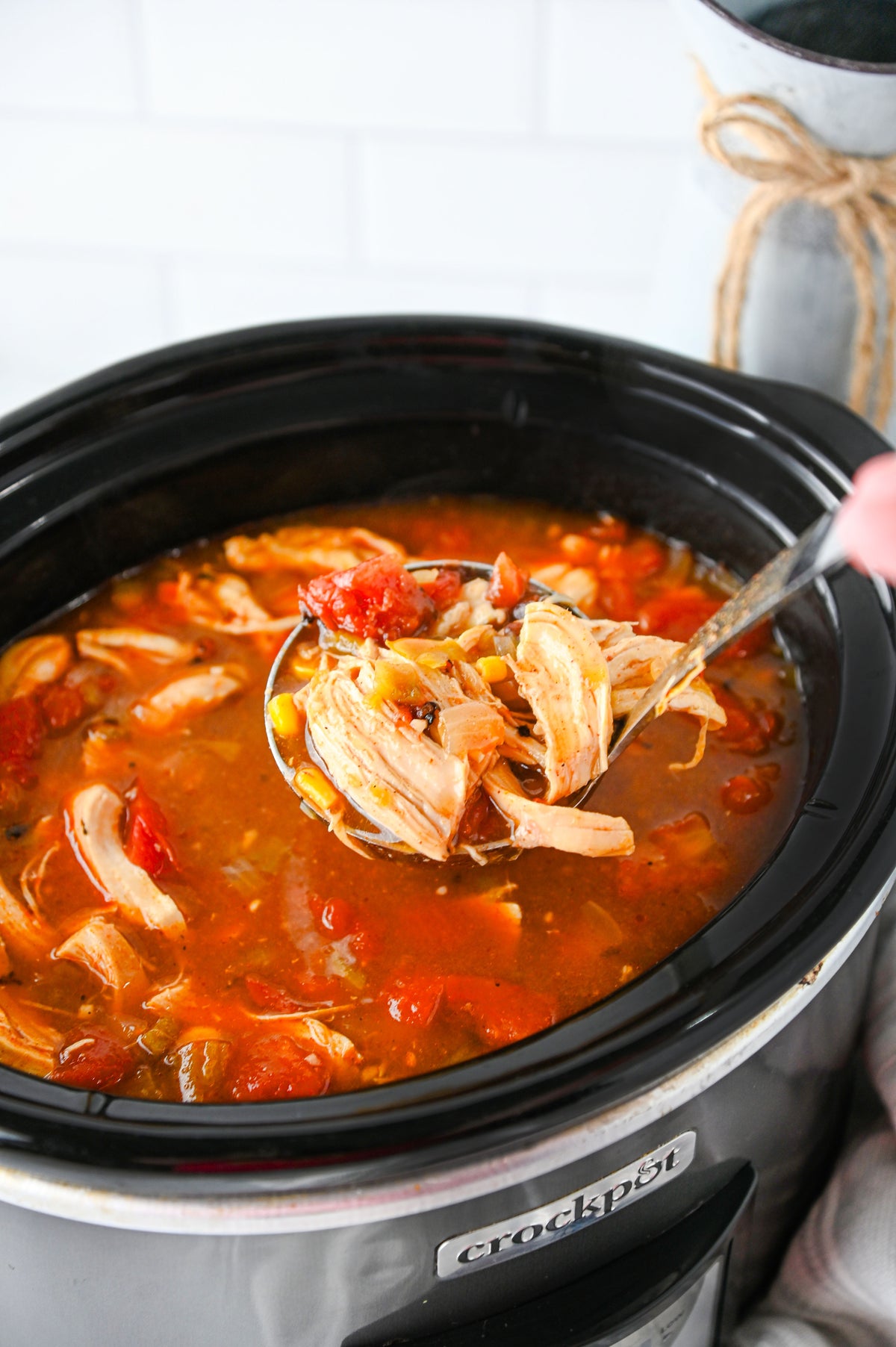 Slow Cooker Enchilada Soup Set #1
