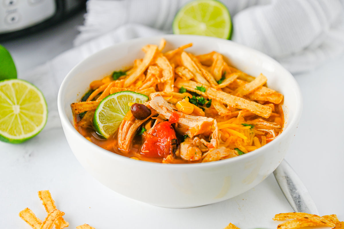 Slow Cooker Enchilada Soup Set #1