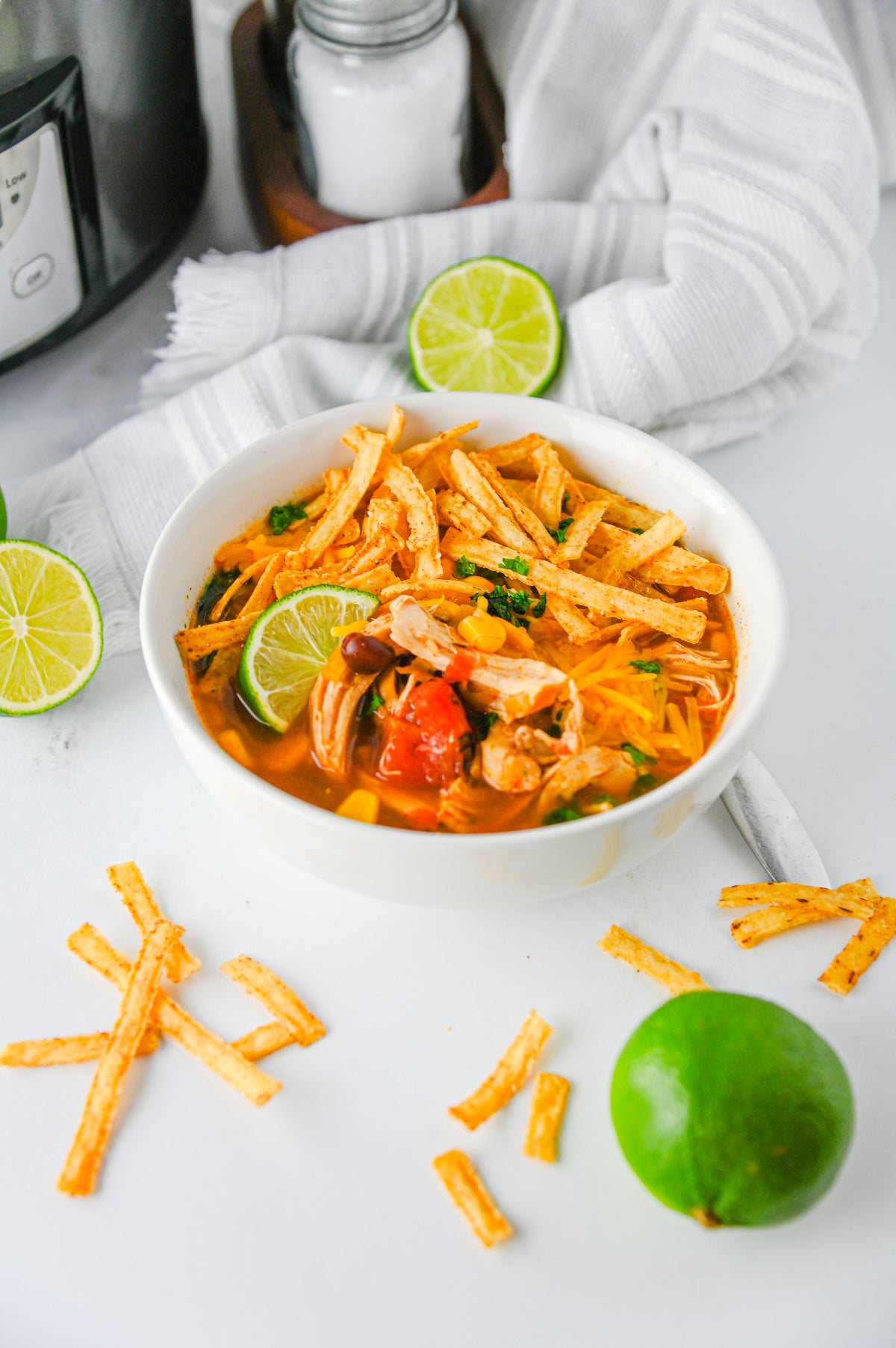 Slow Cooker Enchilada Soup Set #1