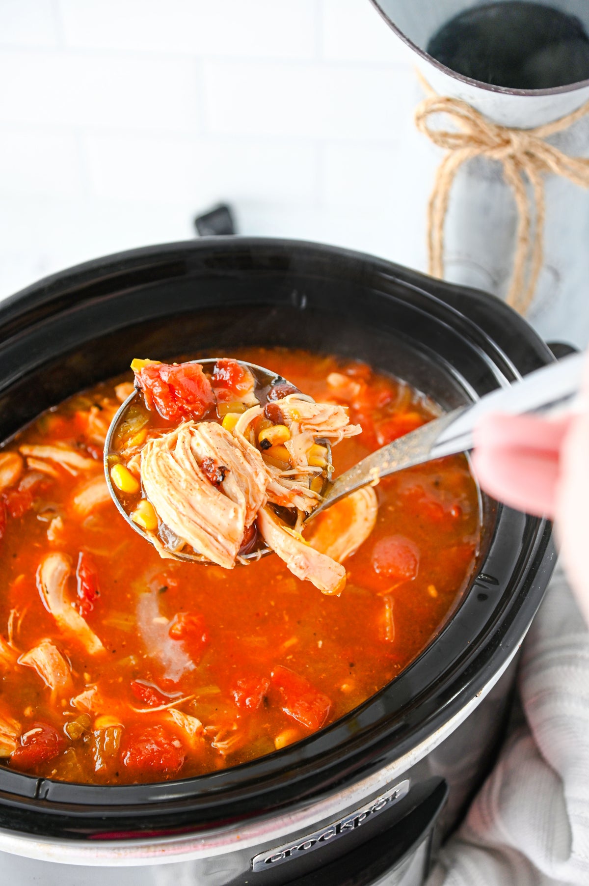 Slow Cooker Enchilada Soup Set #1