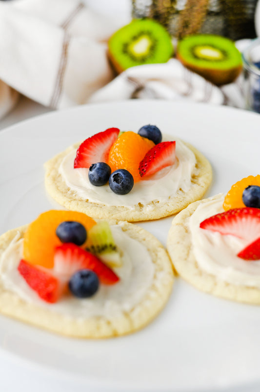 Fruit Pizza Cookies Set #1