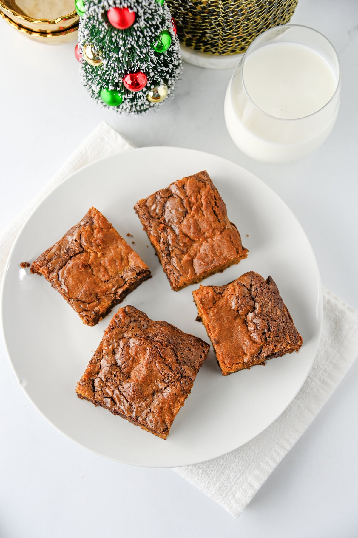 Gingerbread Brownies Set #1
