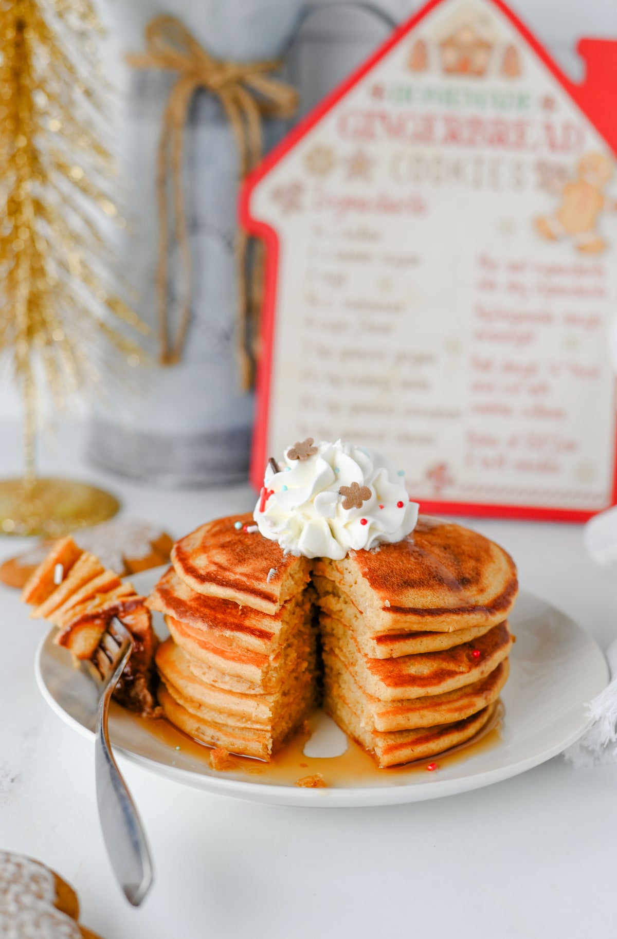 Gingerbread Pancakes Set #1
