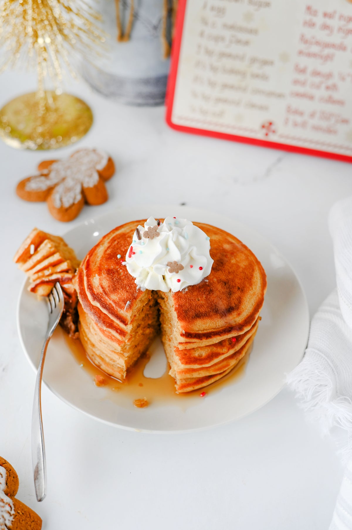 Gingerbread Pancakes Set #1