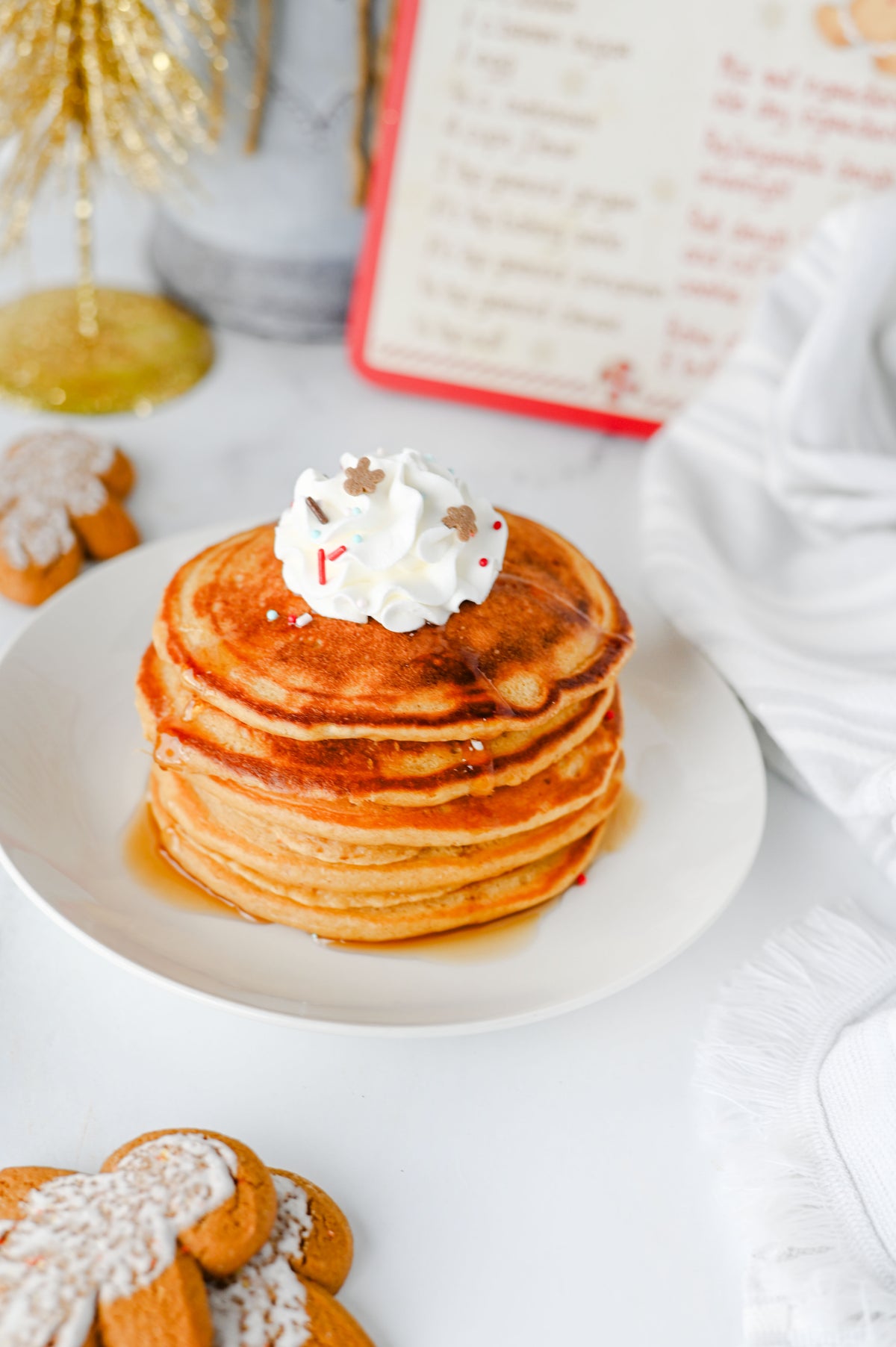Gingerbread Pancakes Set #1