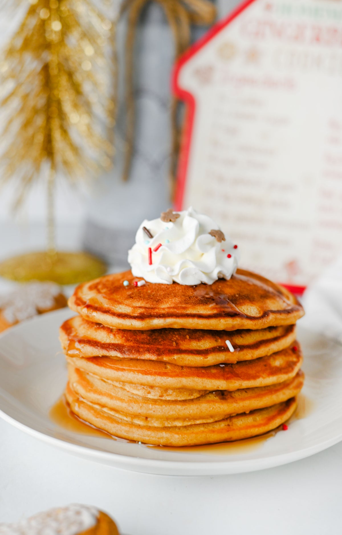 Gingerbread Pancakes Set #1