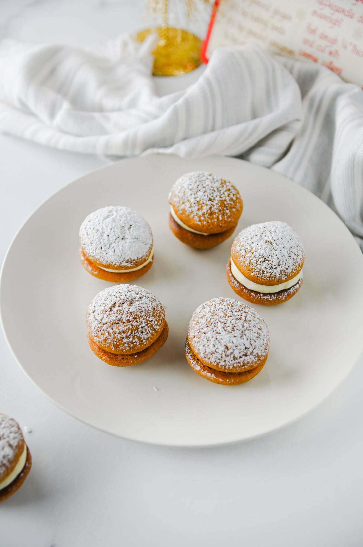 Gingerbread Whoopie Pies Set #1