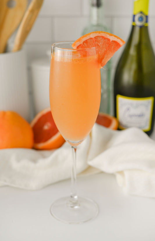 Grapefruit Mimosa Set #1