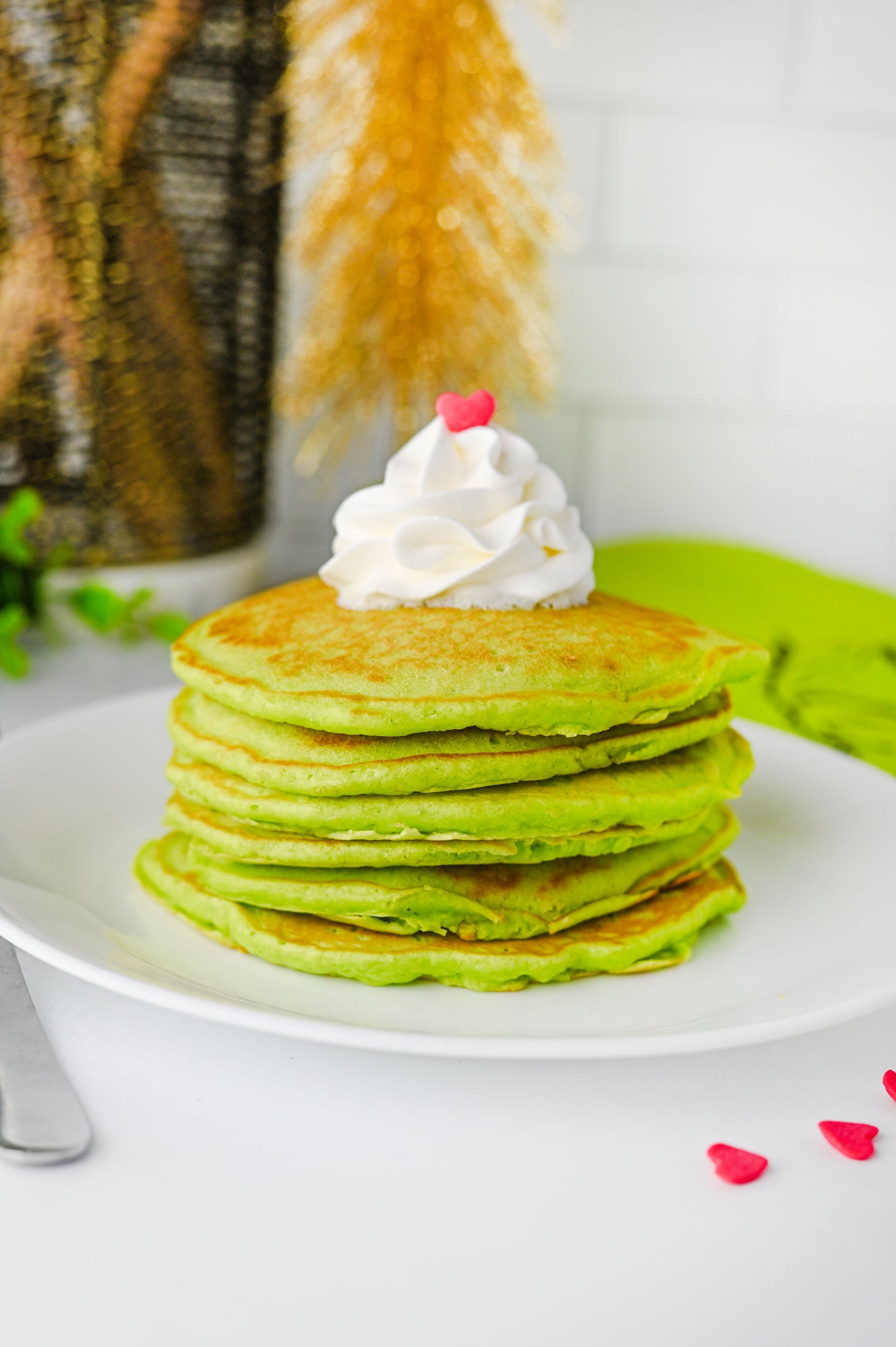 Grinch Pancakes Set #1