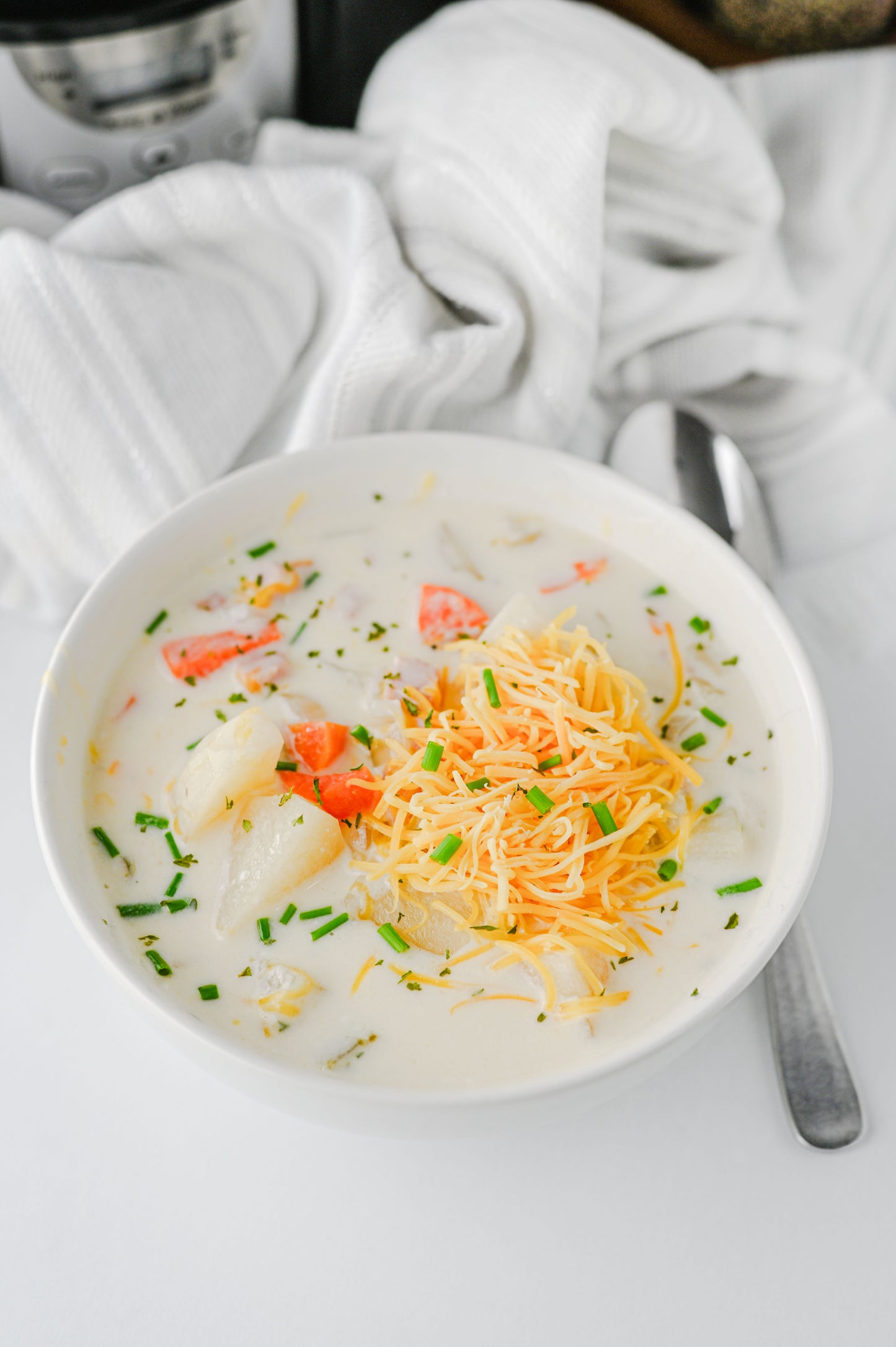 Slow Cooker Ham and Potato Soup Set #1