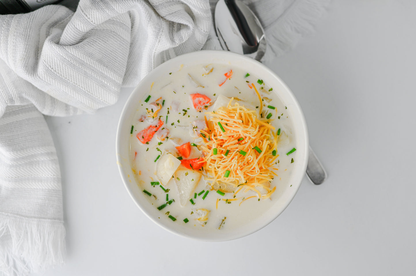 Slow Cooker Ham and Potato Soup Set #1