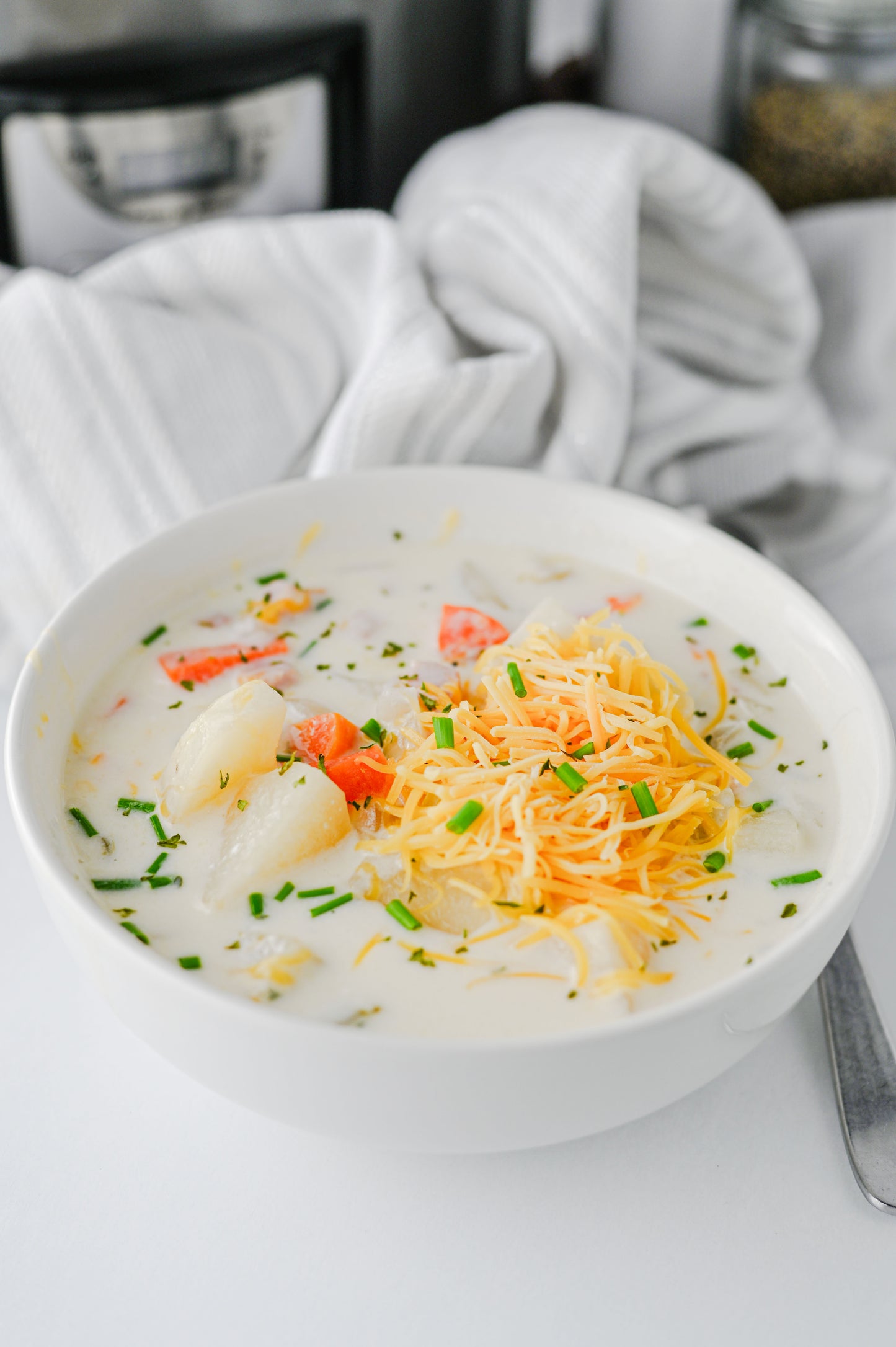Slow Cooker Ham and Potato Soup Set #1