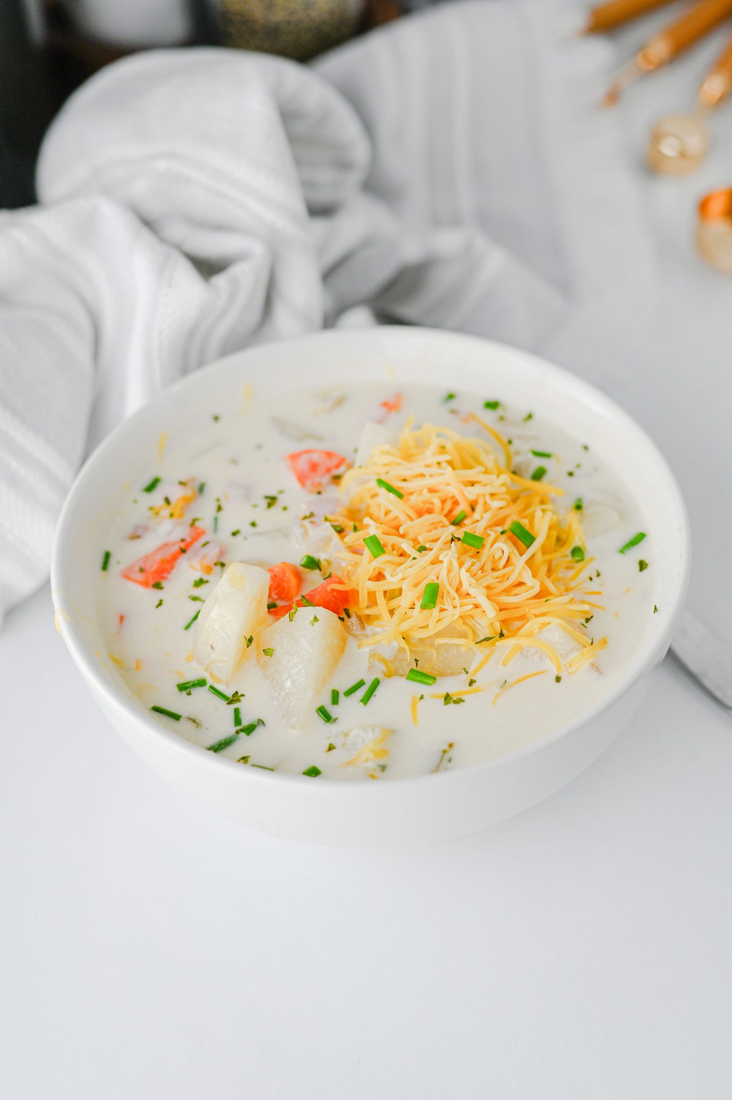 Slow Cooker Ham and Potato Soup Set #1