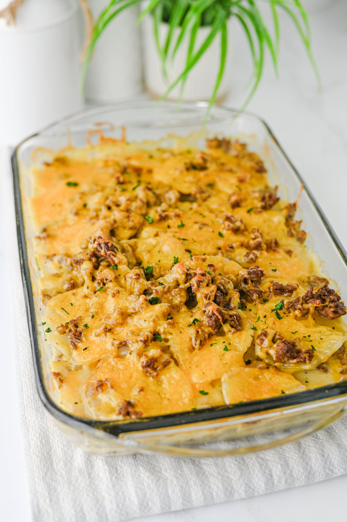 Hamburger Potato Casserole Set #1