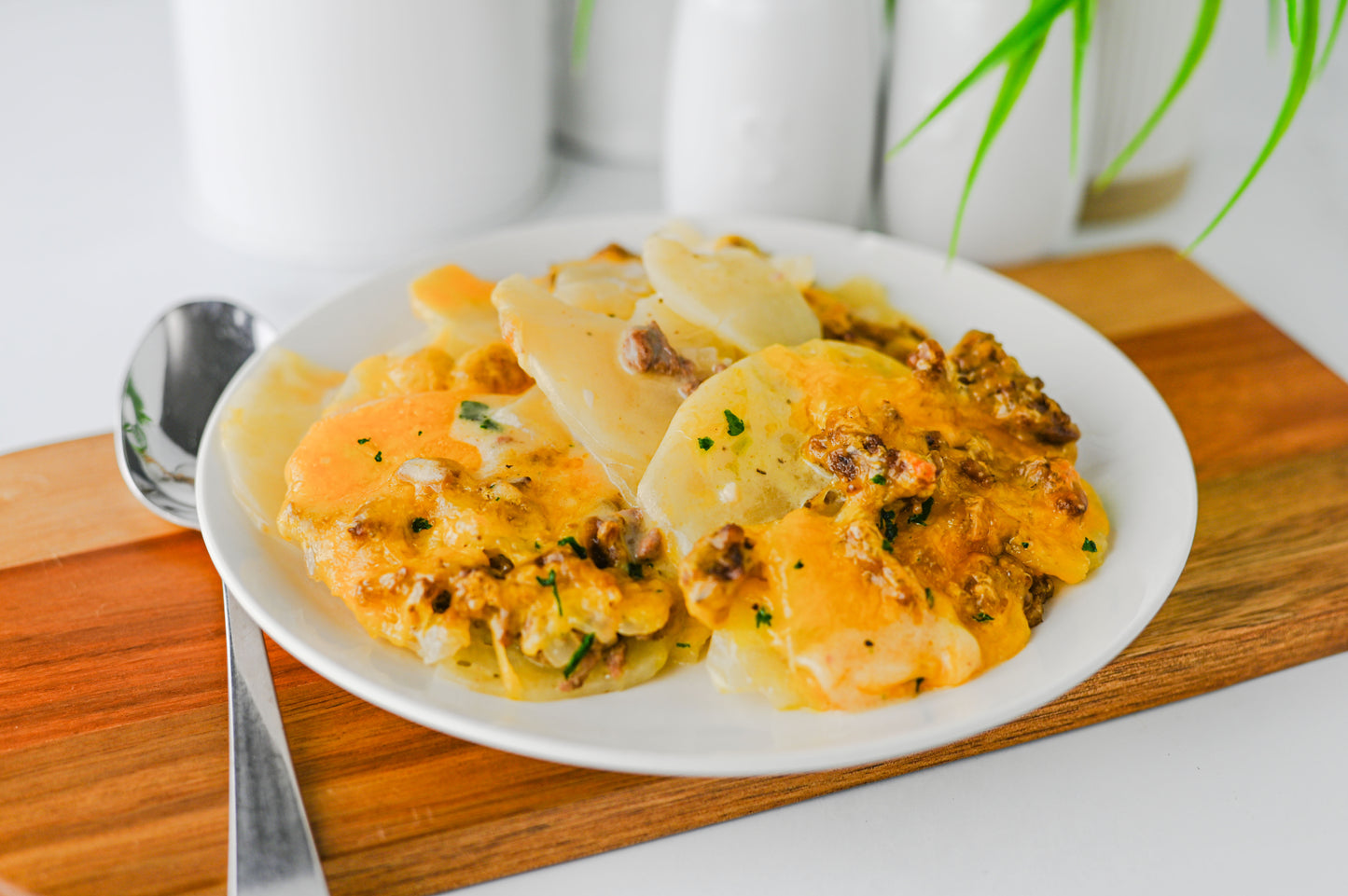 Hamburger Potato Casserole Set #1