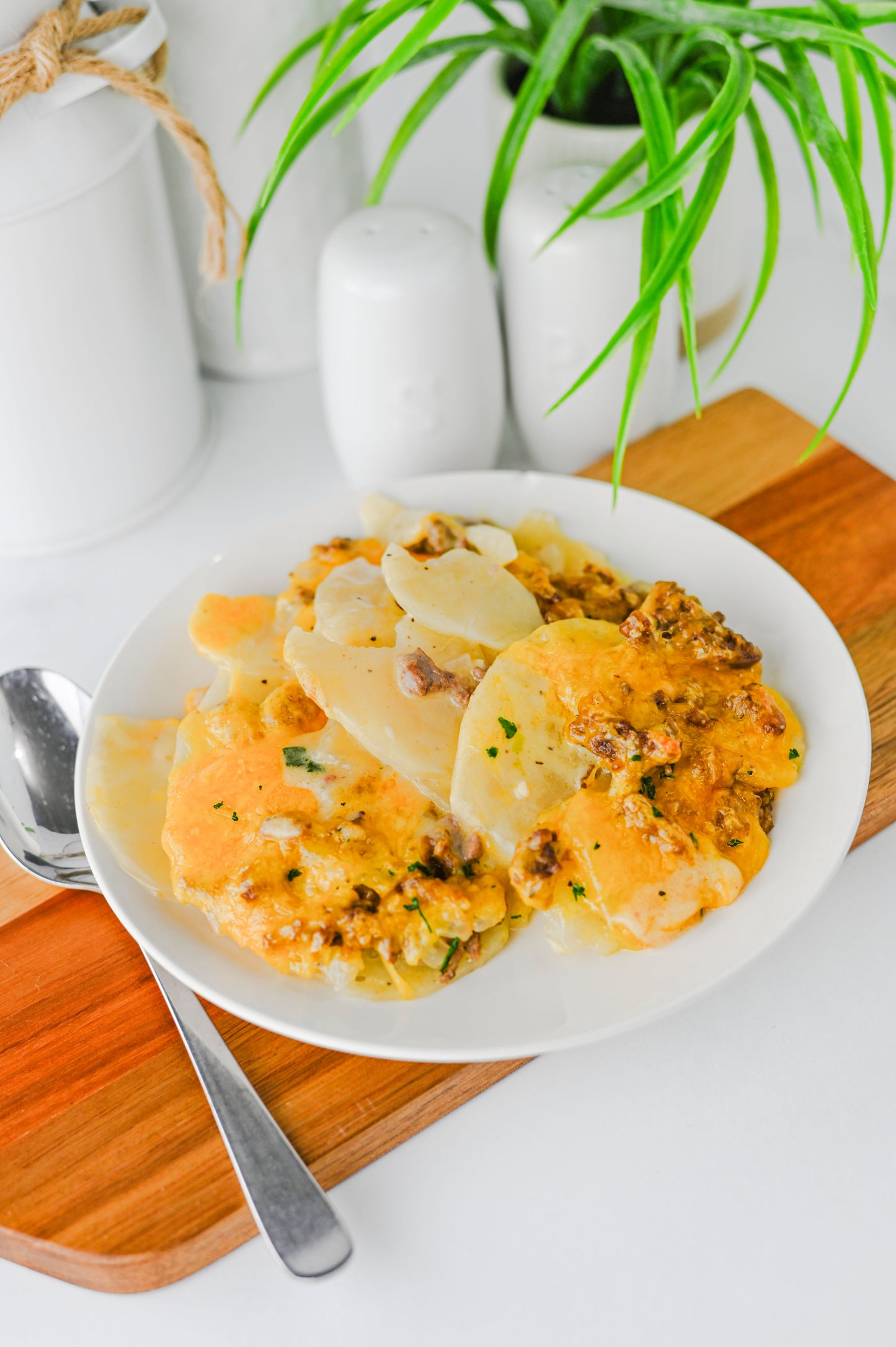 Hamburger Potato Casserole Set #1