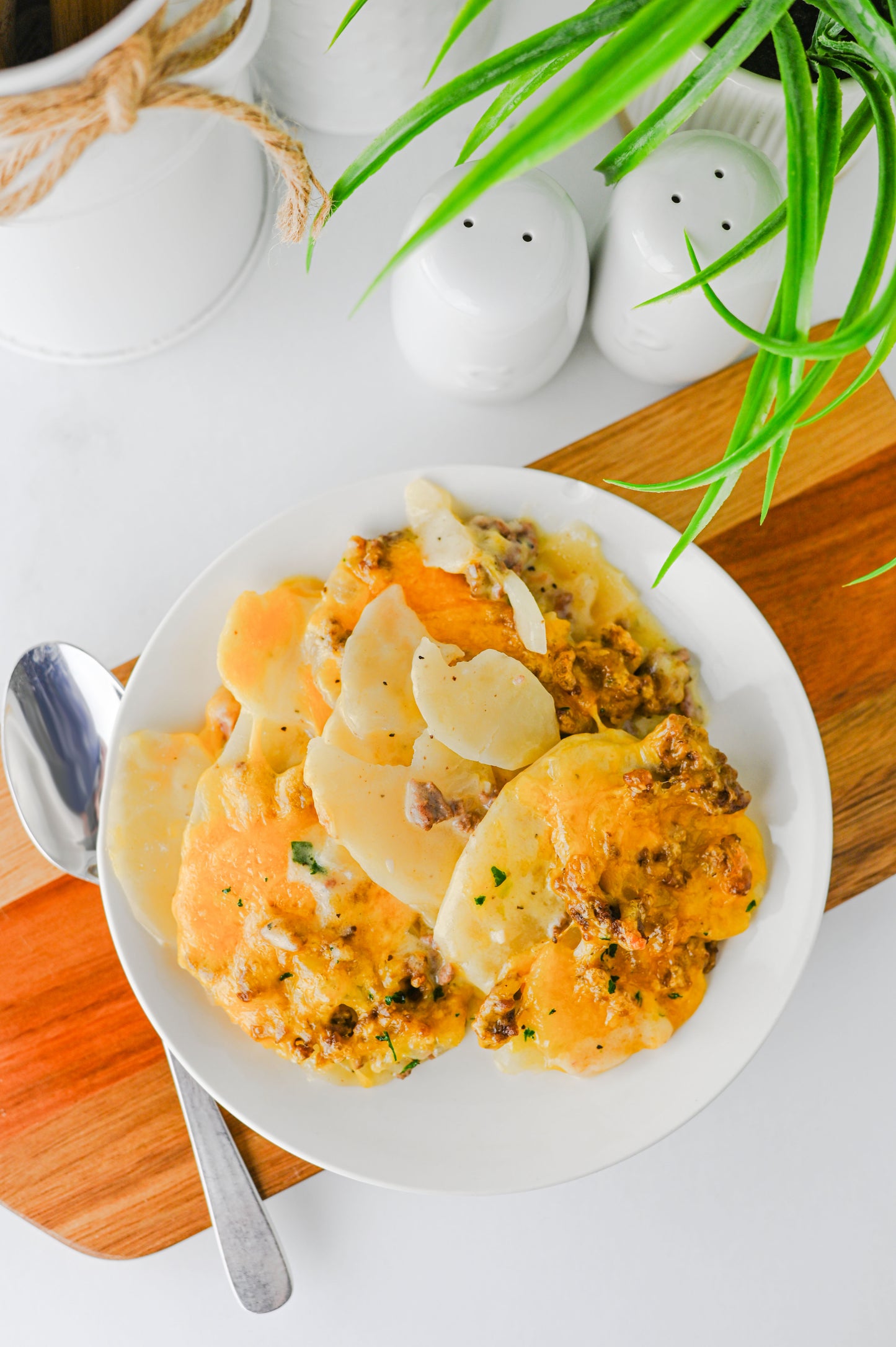 Hamburger Potato Casserole Set #1