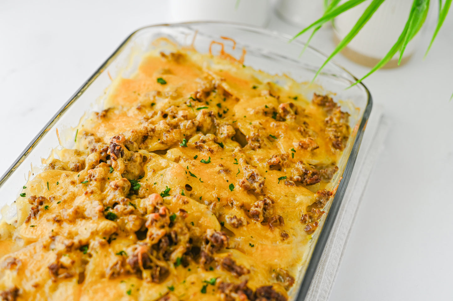 Hamburger Potato Casserole Set #1