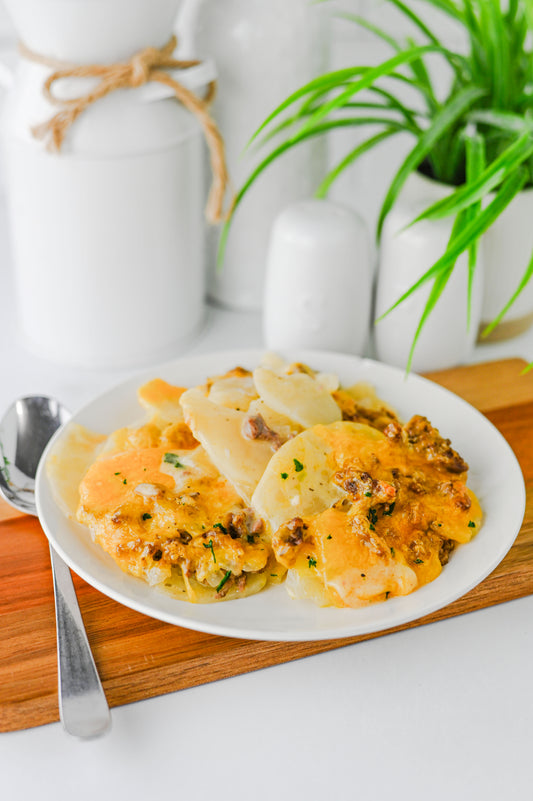 Hamburger Potato Casserole Set #1